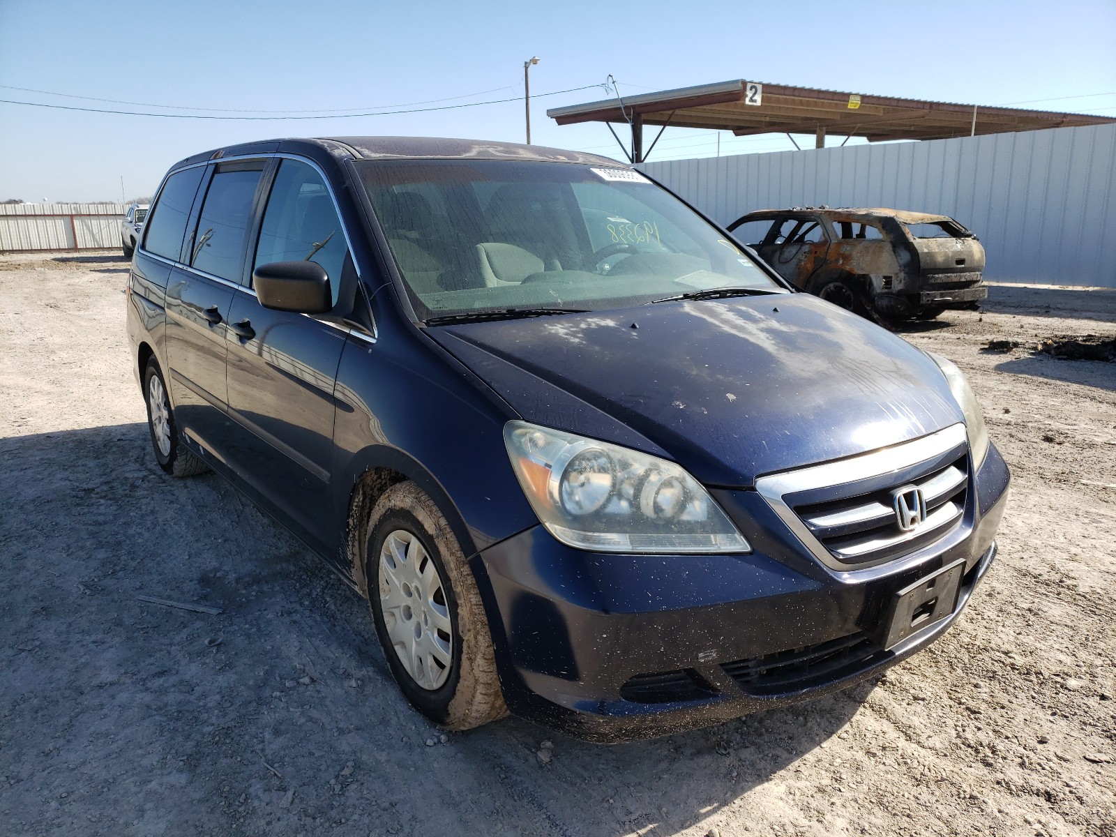 HONDA ODYSSEY LX 2007 5fnrl38237b073574