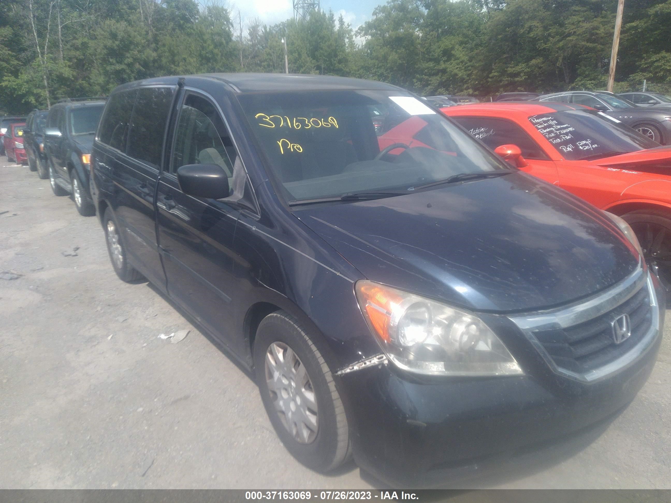 HONDA ODYSSEY 2008 5fnrl38238b049423