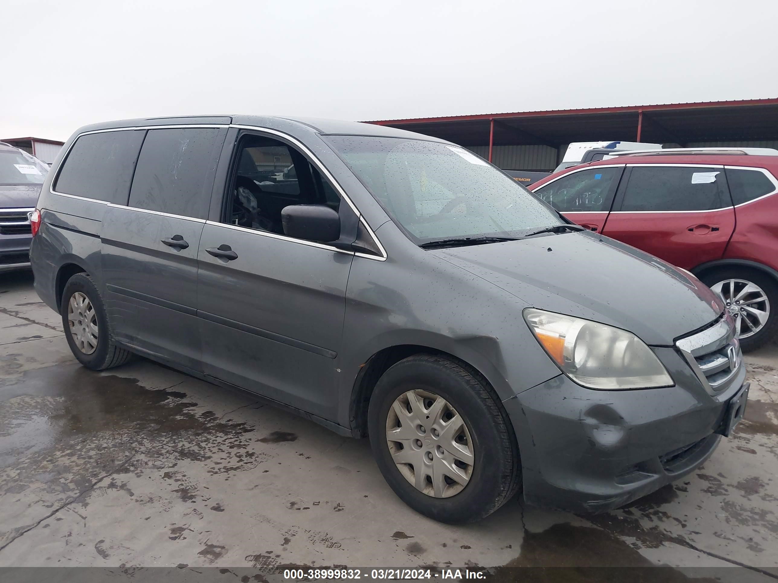 HONDA ODYSSEY 2007 5fnrl38247b066343