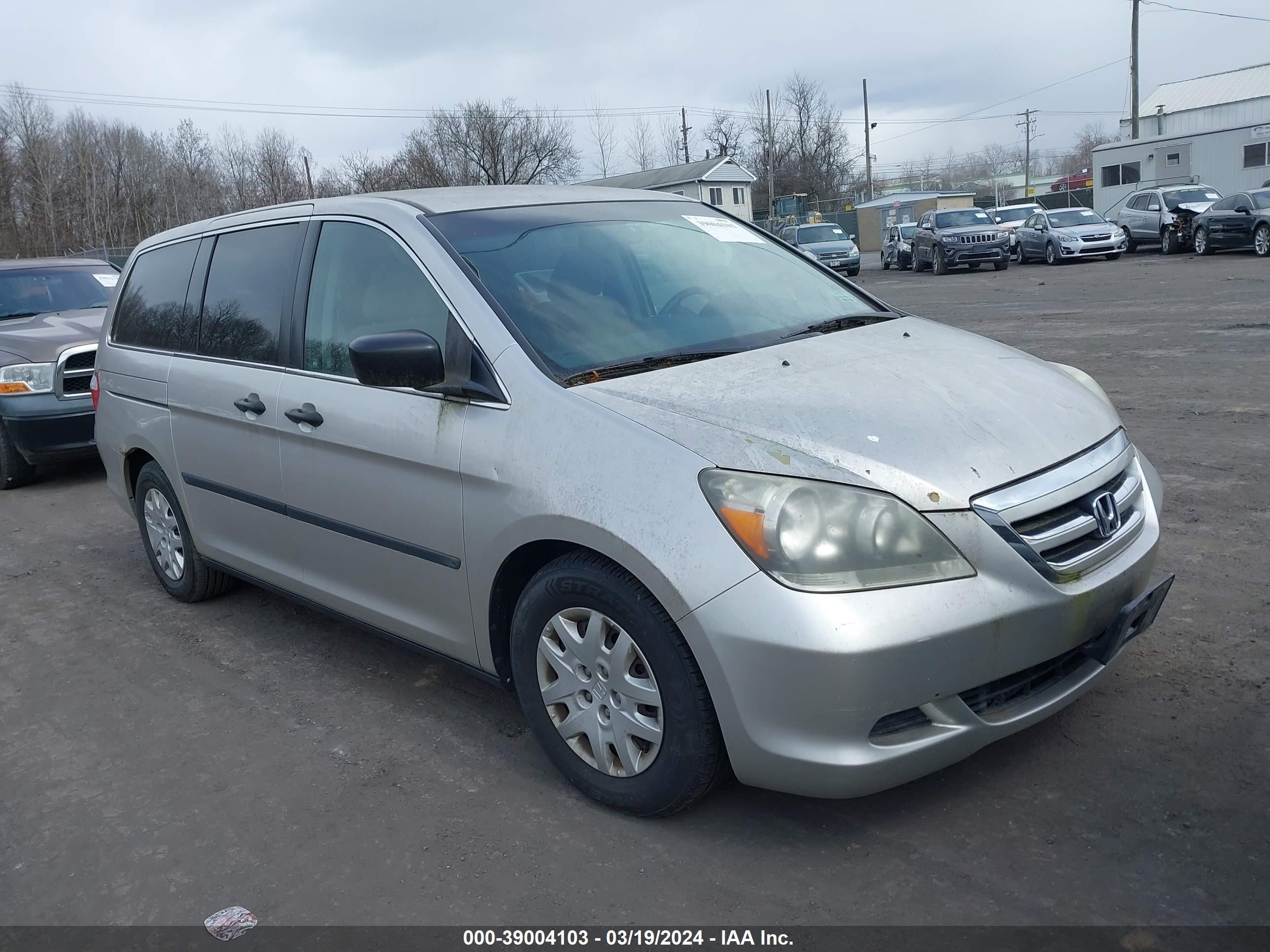 HONDA ODYSSEY 2007 5fnrl38247b113905