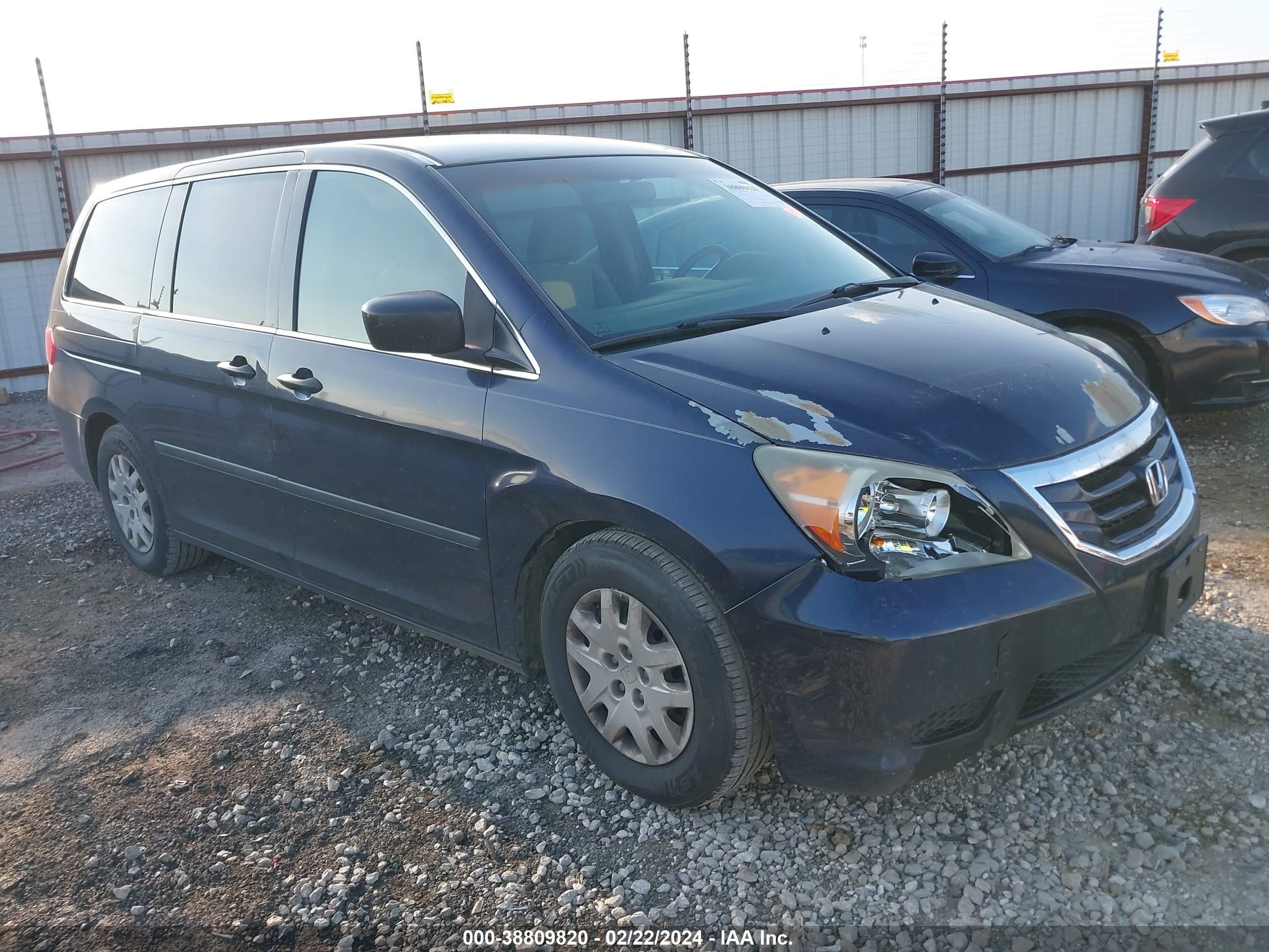 HONDA ODYSSEY 2008 5fnrl38248b069681