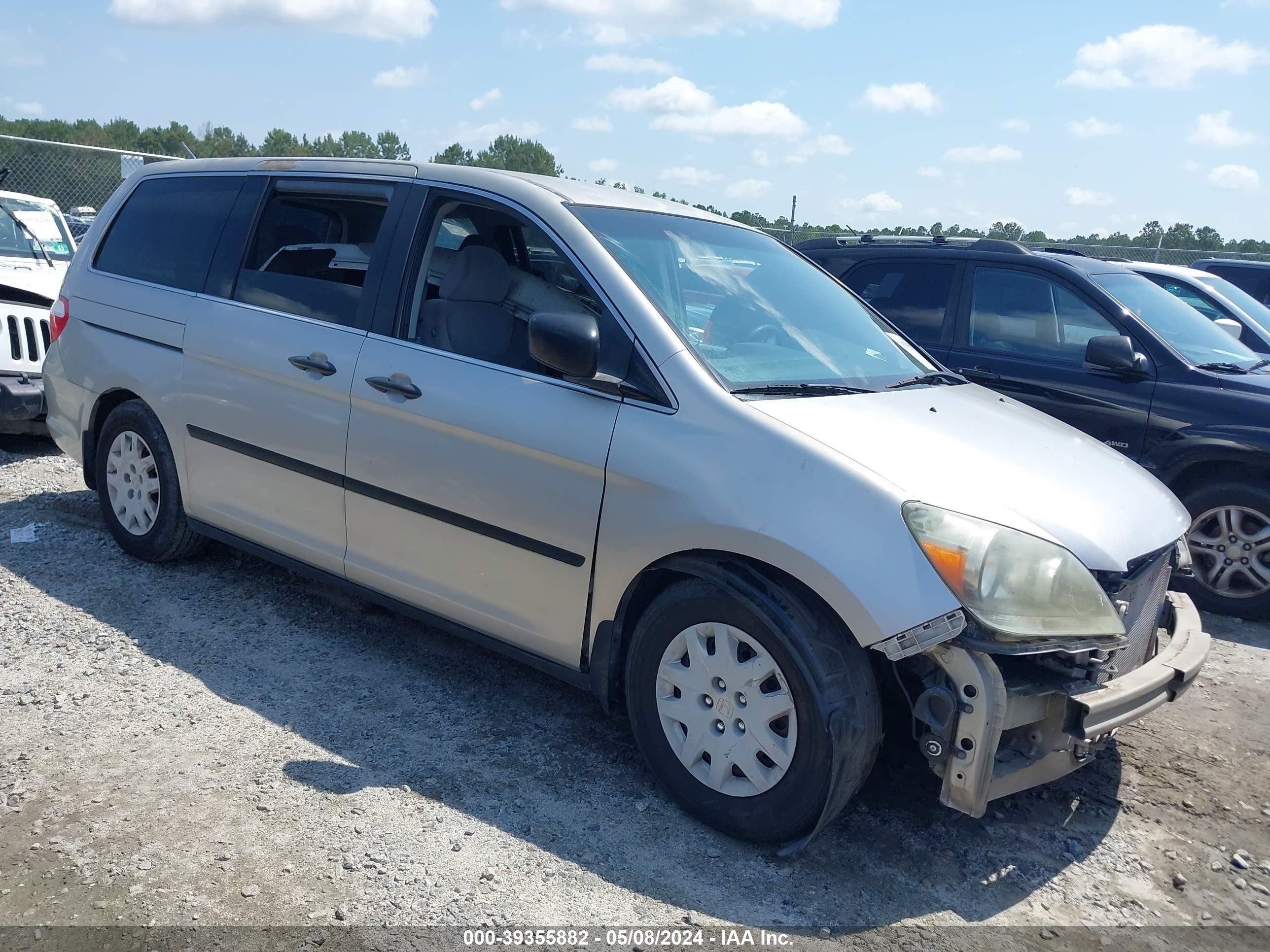 HONDA ODYSSEY 2007 5fnrl38257b014154