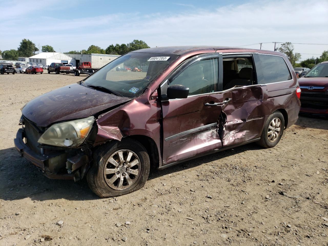 HONDA ODYSSEY 2007 5fnrl38267b097304