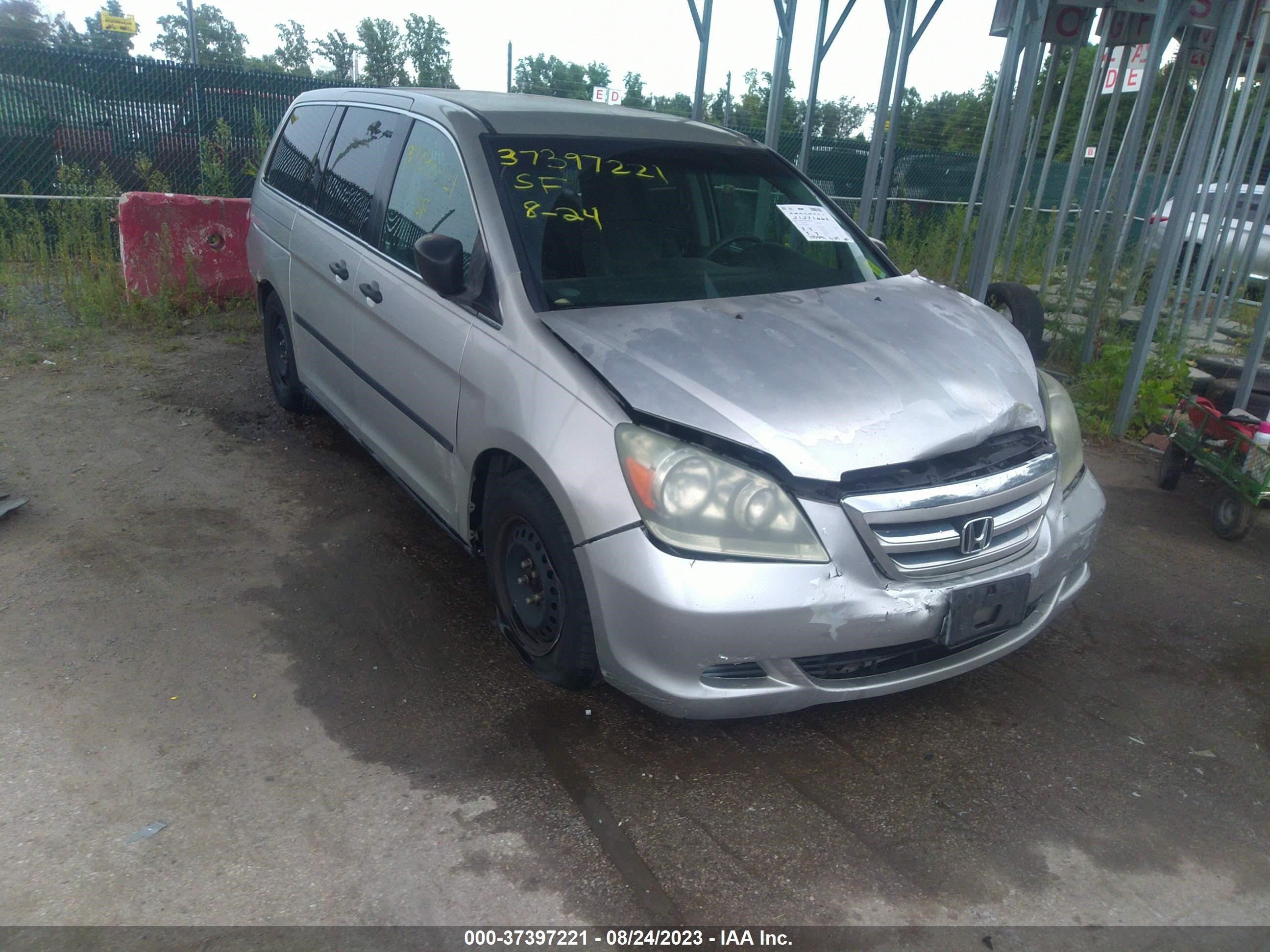 HONDA ODYSSEY 2006 5fnrl38276b007866