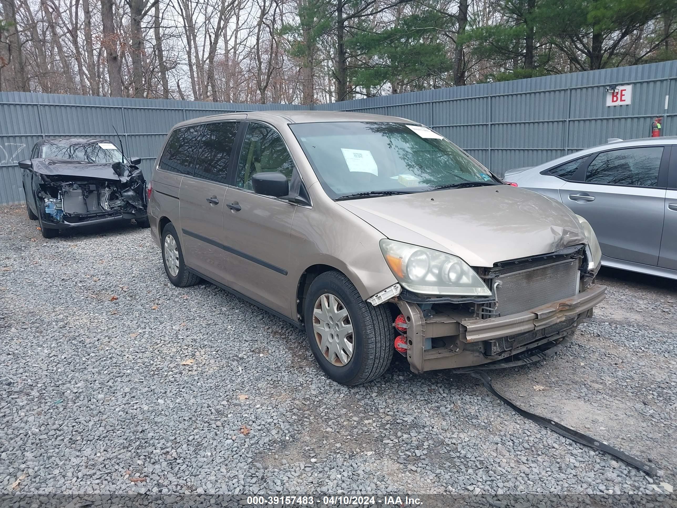 HONDA ODYSSEY 2007 5fnrl38277b077028