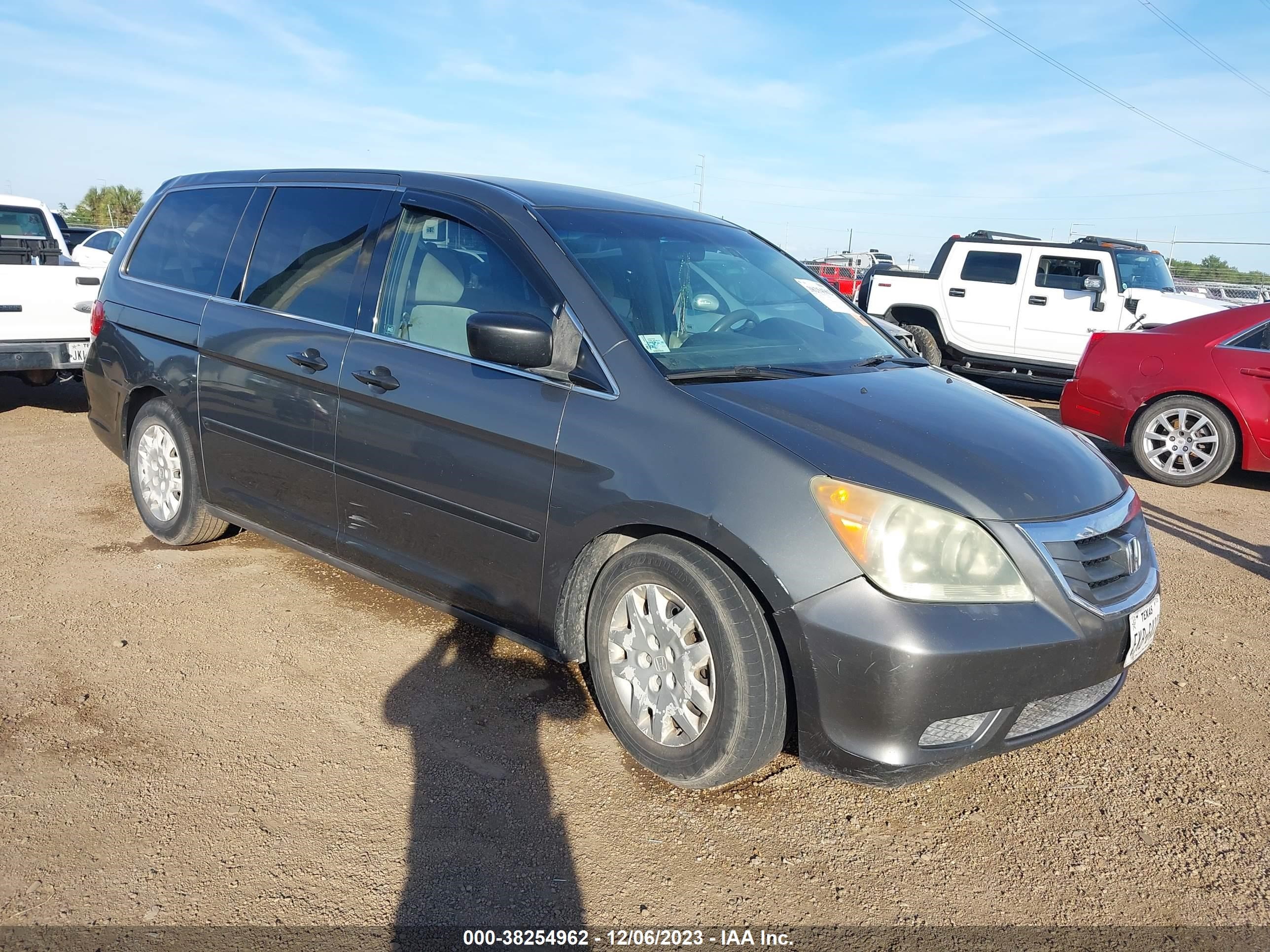 HONDA ODYSSEY 2008 5fnrl38278b034309