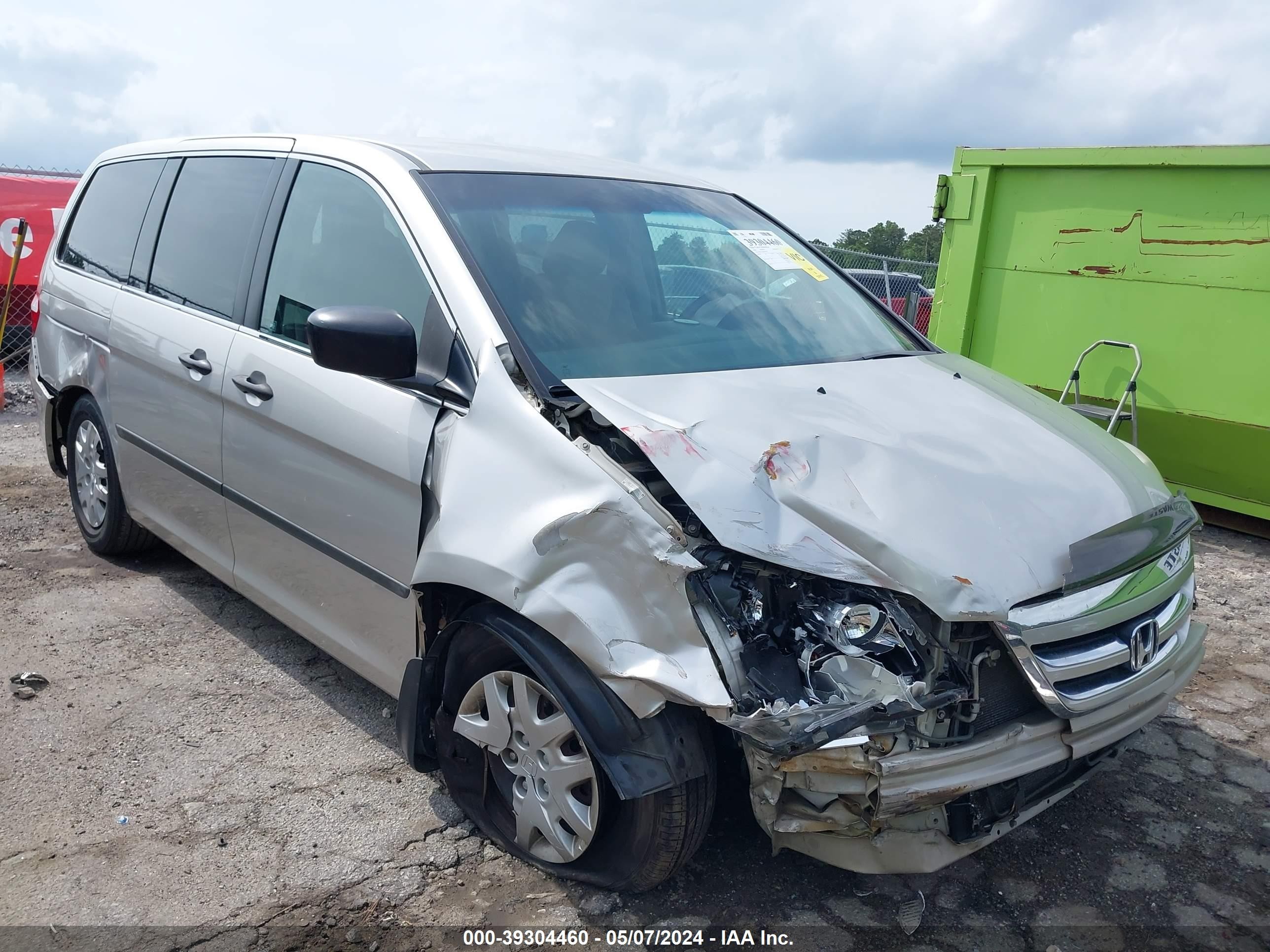 HONDA ODYSSEY 2006 5fnrl38286b115770