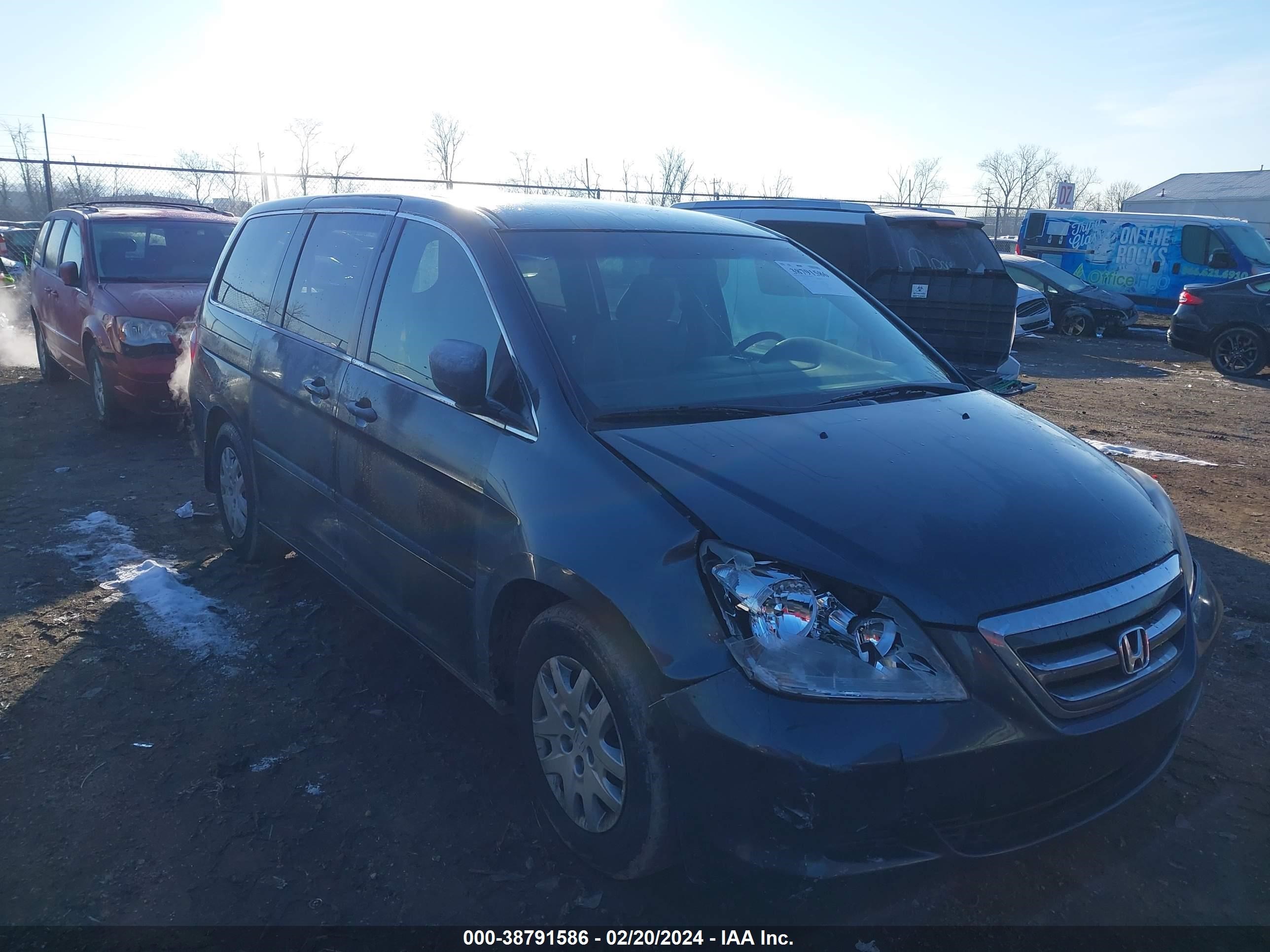 HONDA ODYSSEY 2006 5fnrl38286b128373