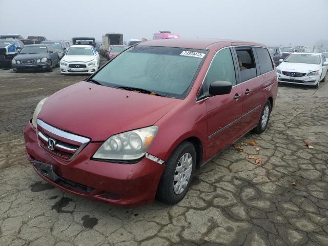 HONDA ODYSSEY LX 2005 5fnrl38295b008211