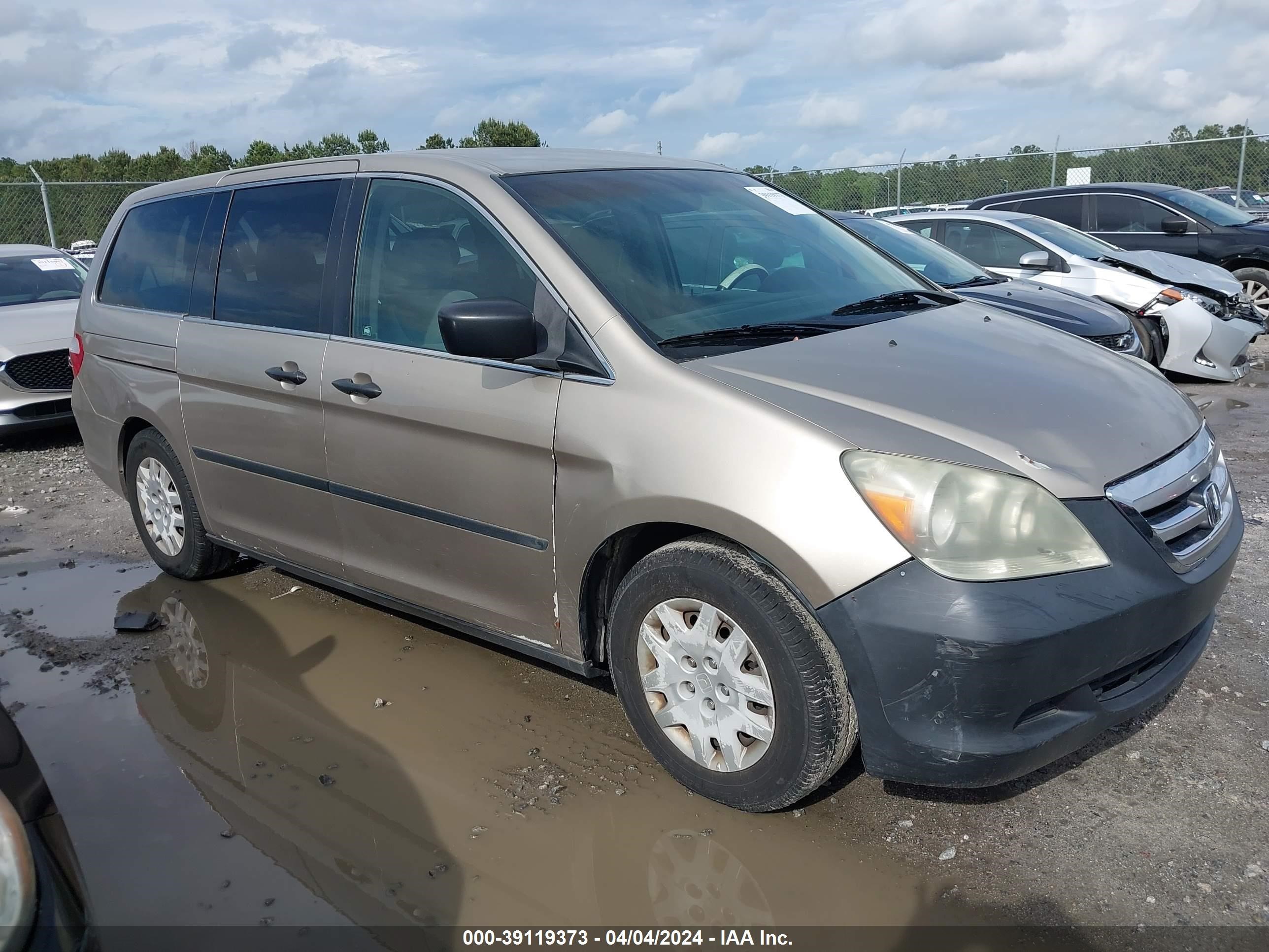 HONDA ODYSSEY 2007 5fnrl38297b072736