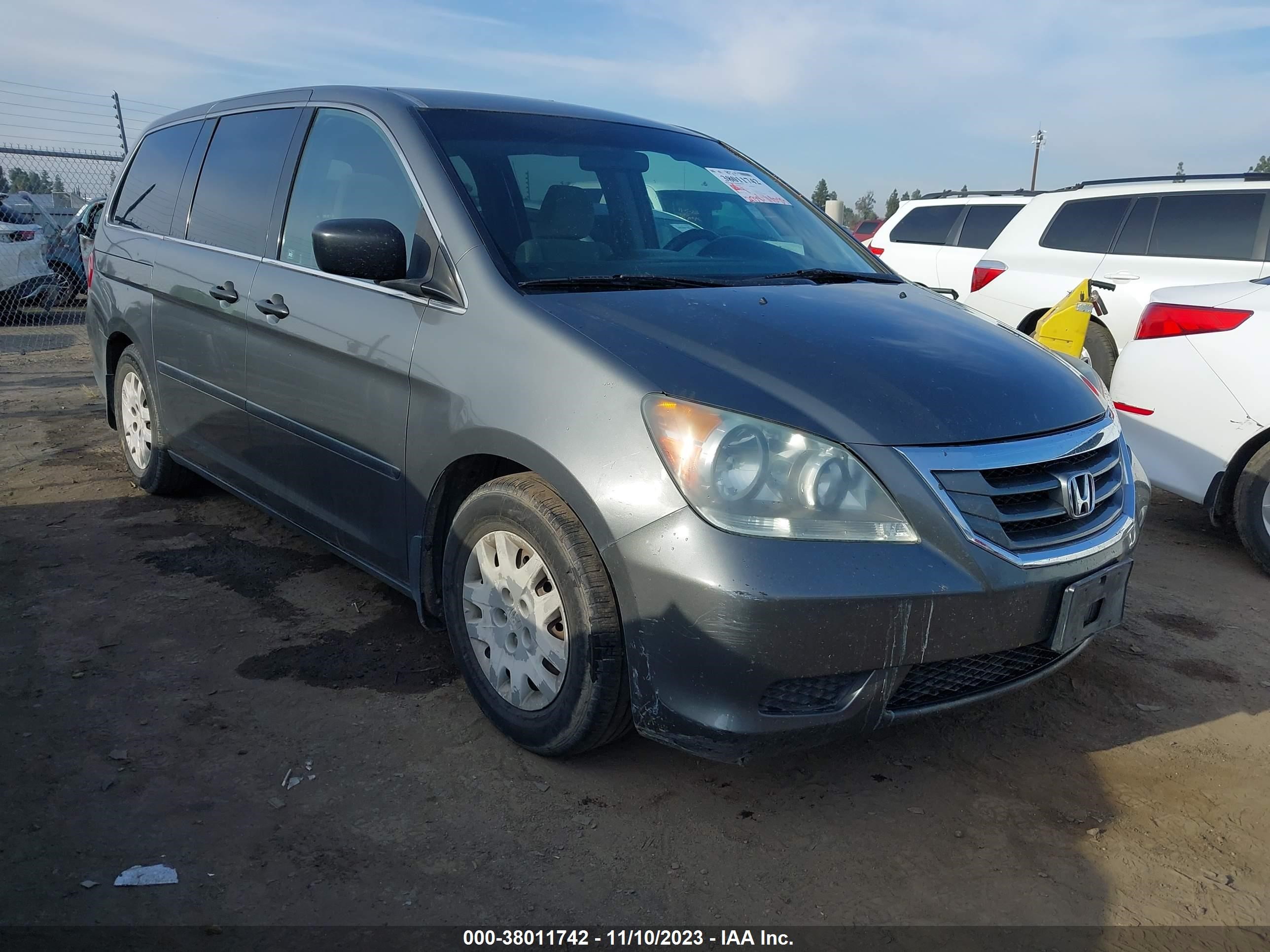 HONDA ODYSSEY 2008 5fnrl382x8b034255