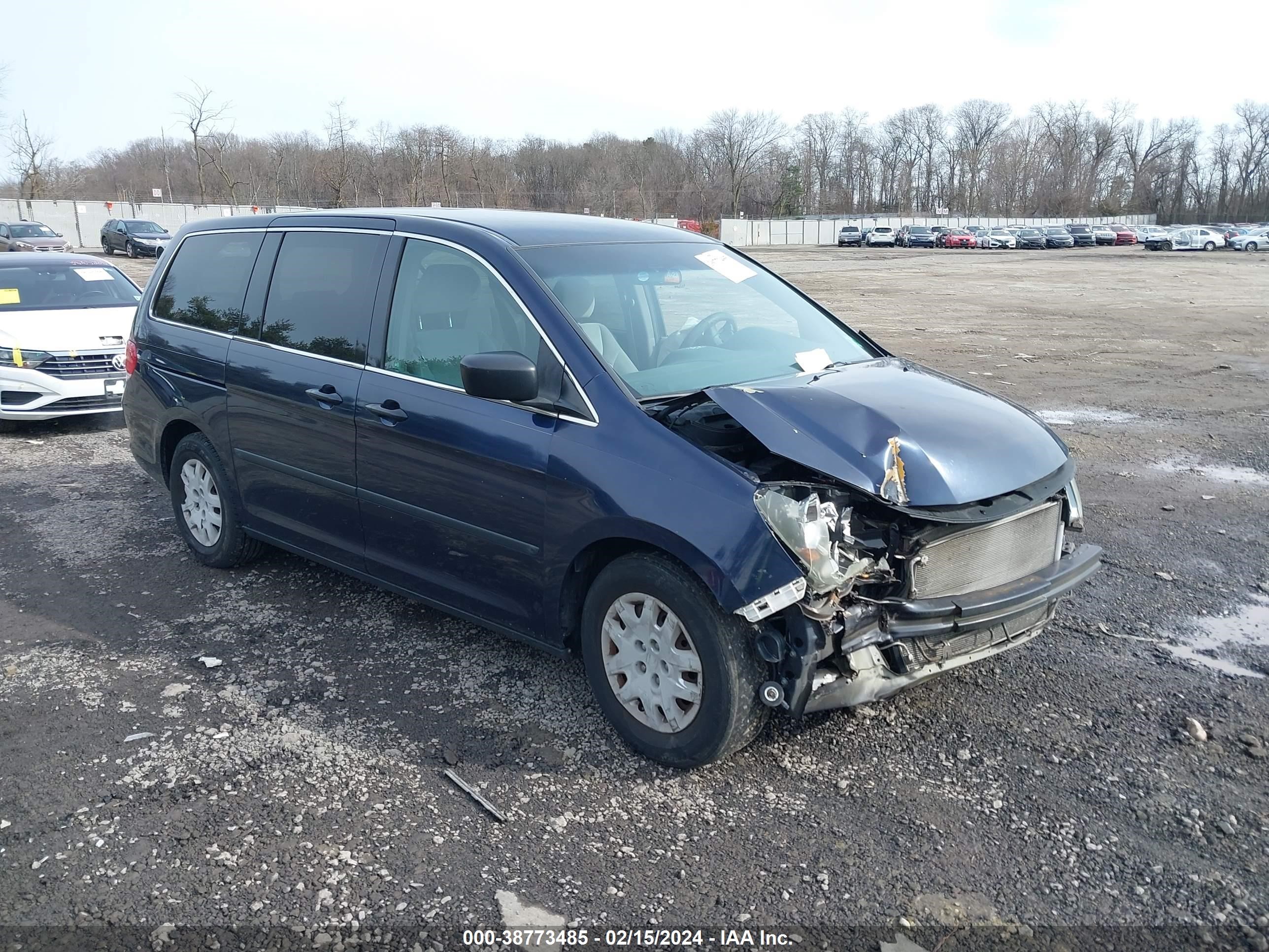 HONDA ODYSSEY 2008 5fnrl382x8b106751