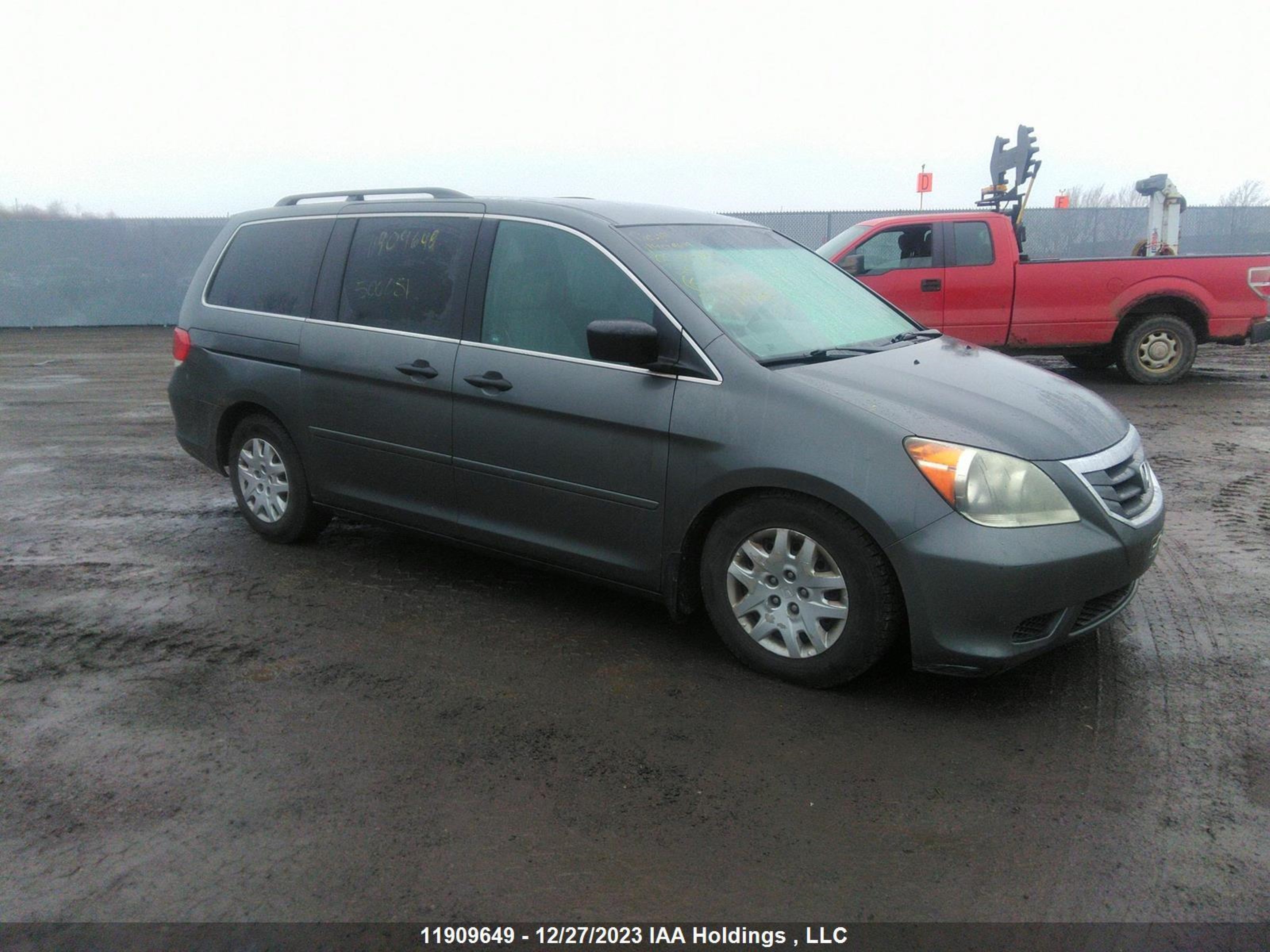 HONDA ODYSSEY 2008 5fnrl382x8b506051