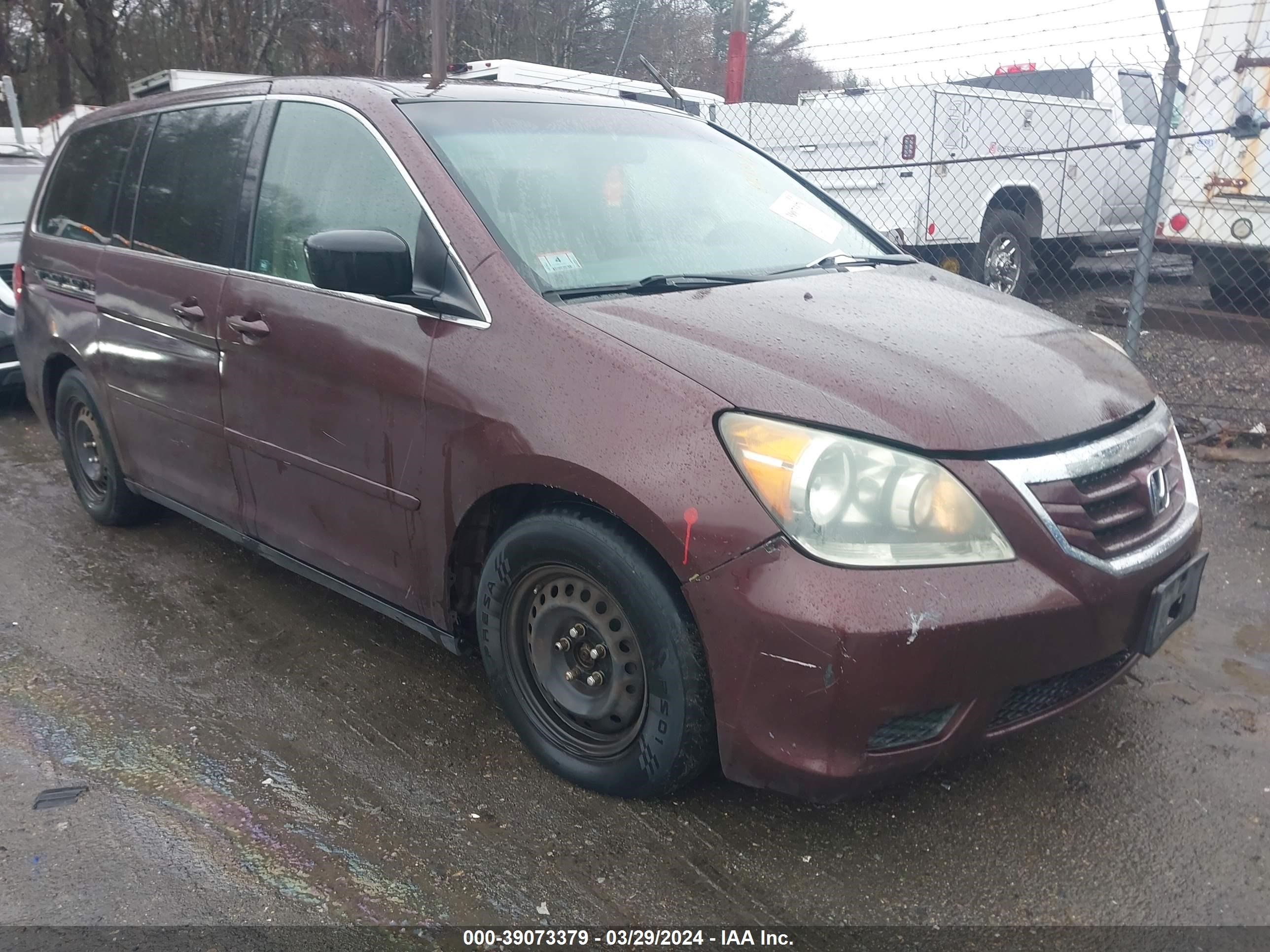 HONDA ODYSSEY 2009 5fnrl382x9b041255