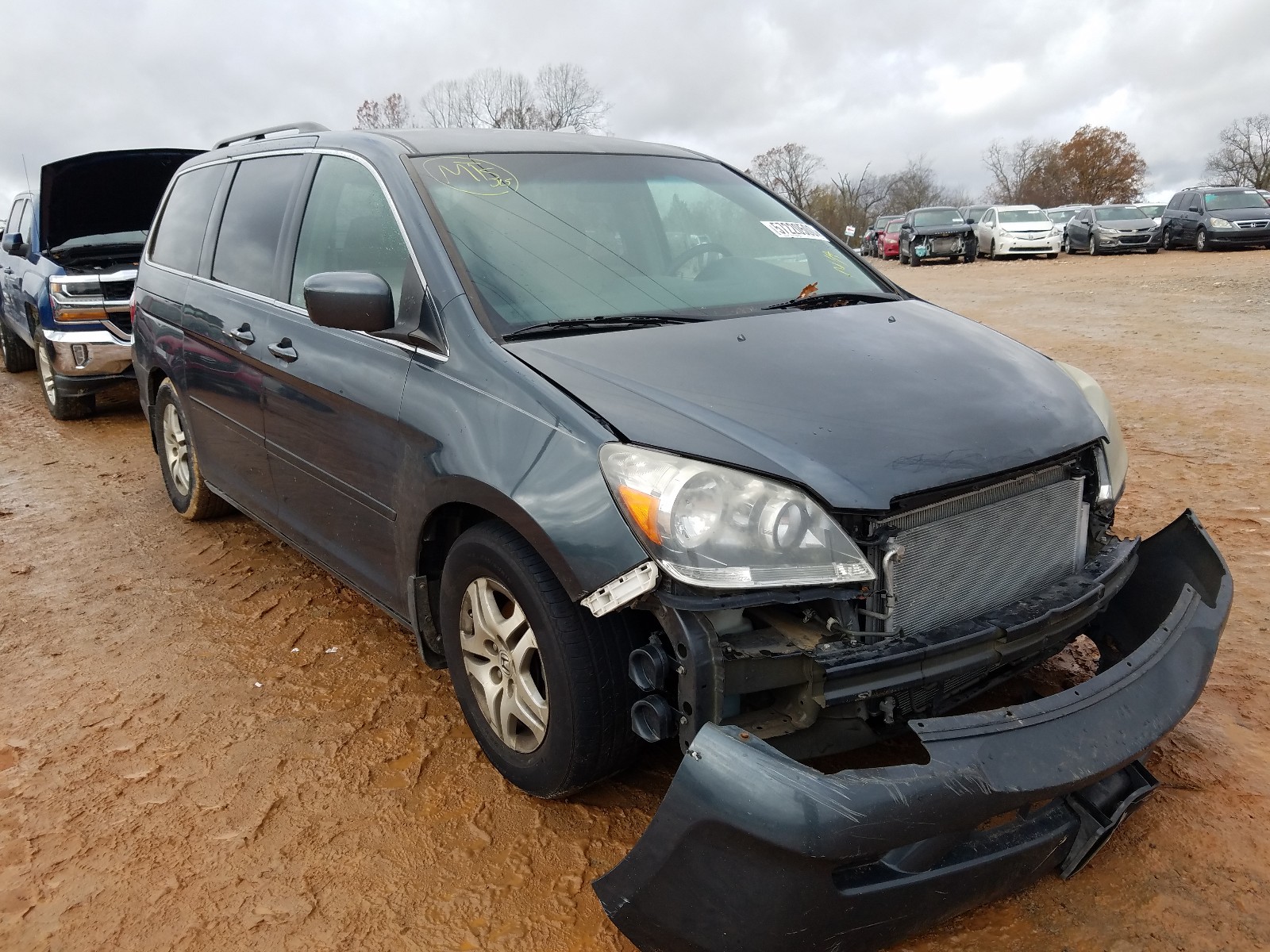 HONDA ODYSSEY EX 2005 5fnrl38405b035119