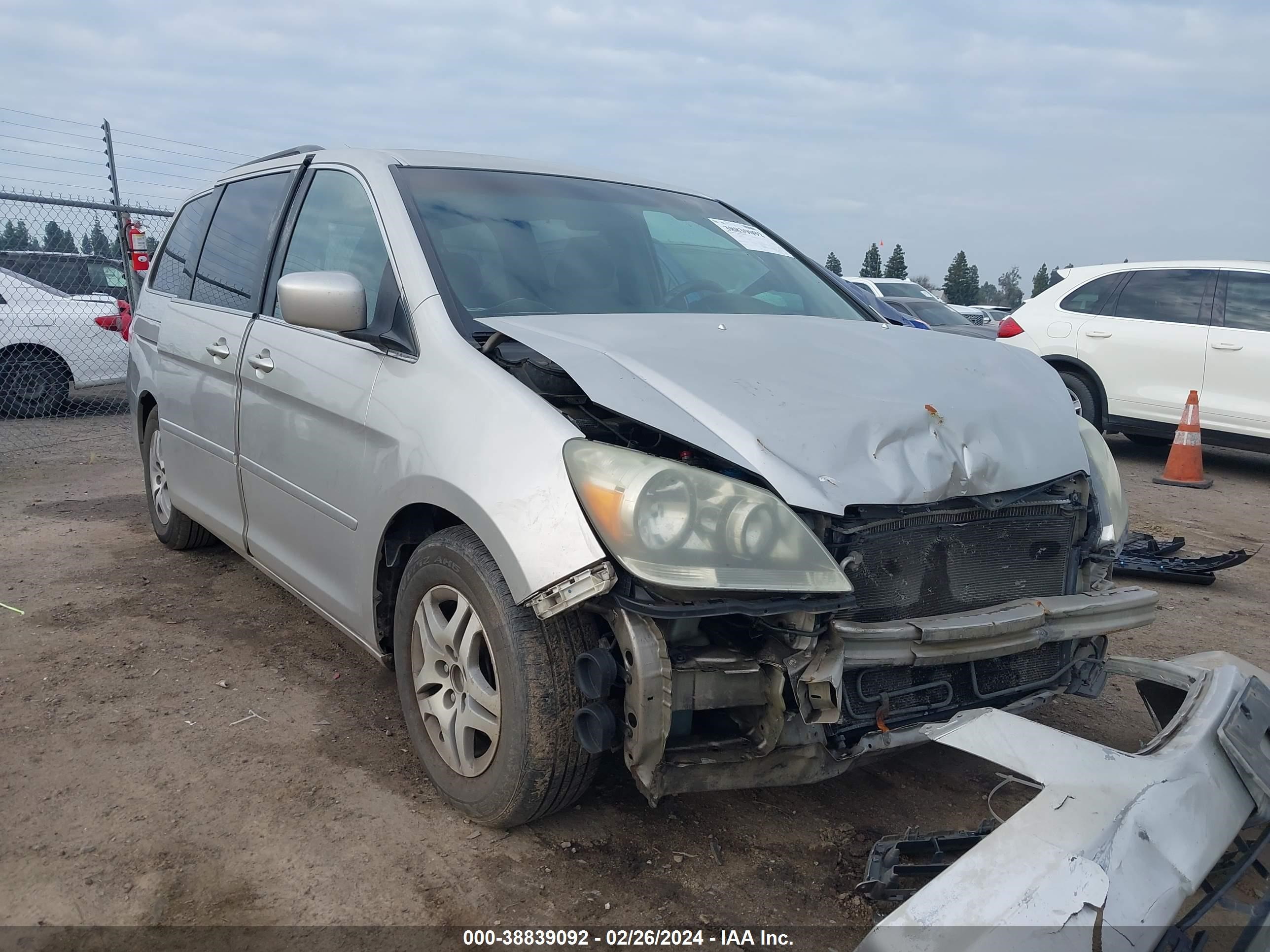 HONDA ODYSSEY 2005 5fnrl38405b066886