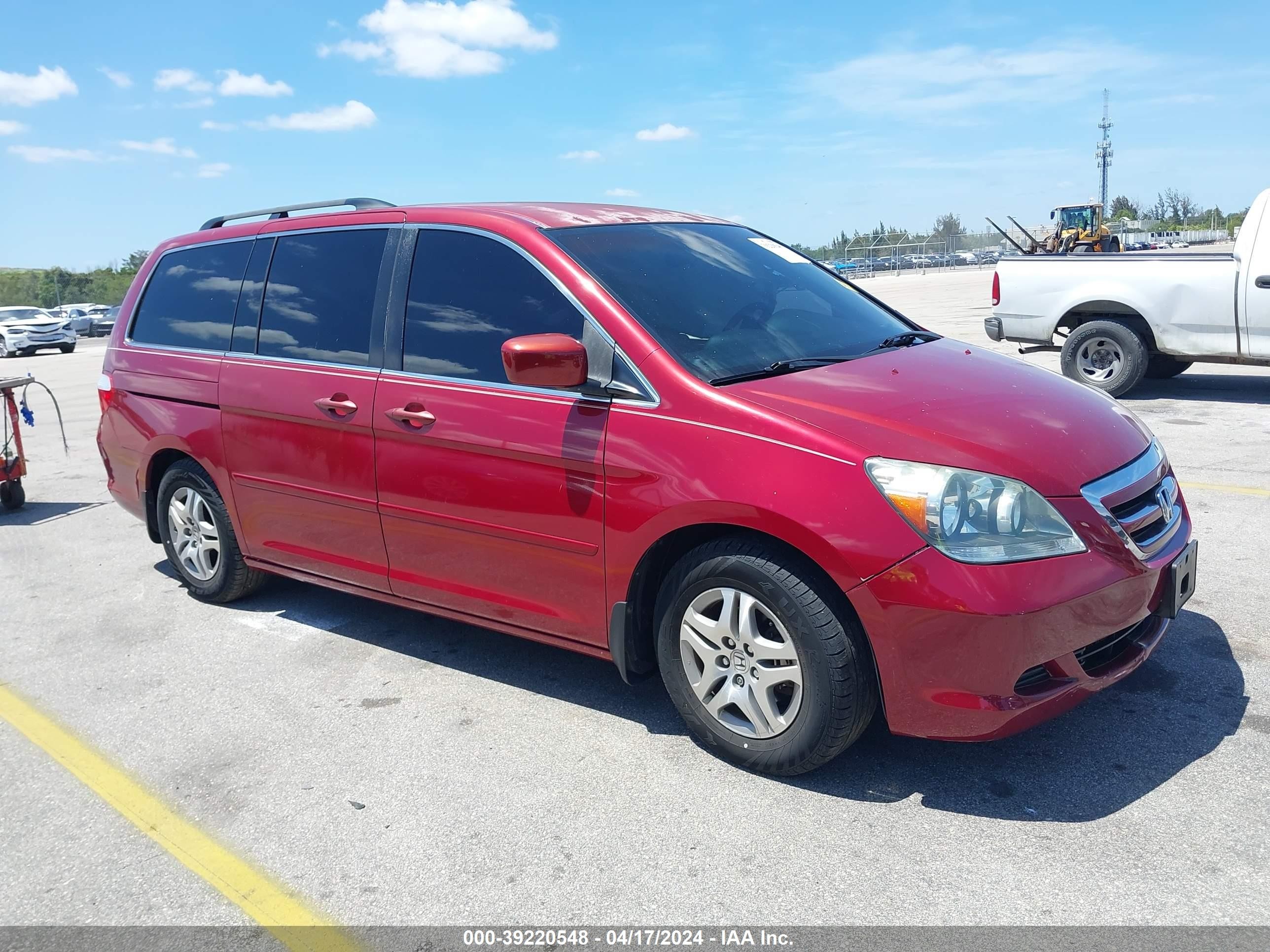 HONDA ODYSSEY 2005 5fnrl38405b406666