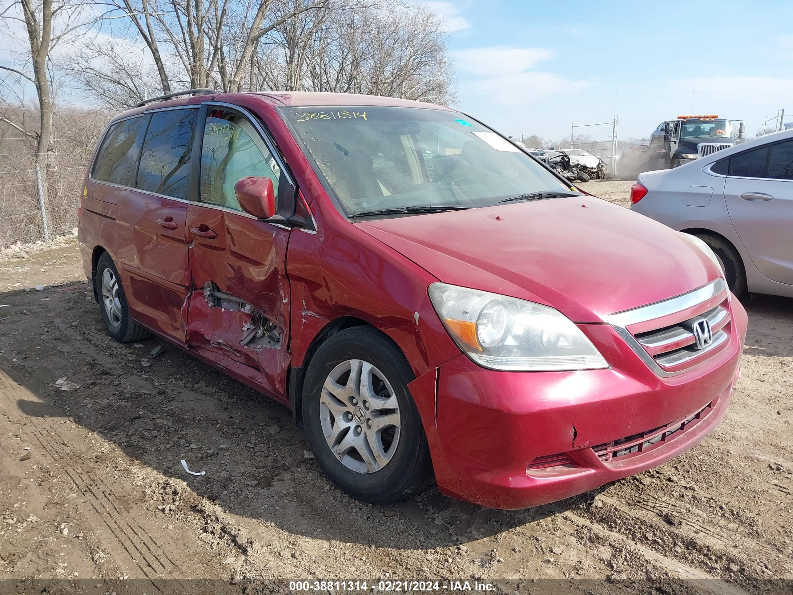 HONDA ODYSSEY 2006 5fnrl38406b058451