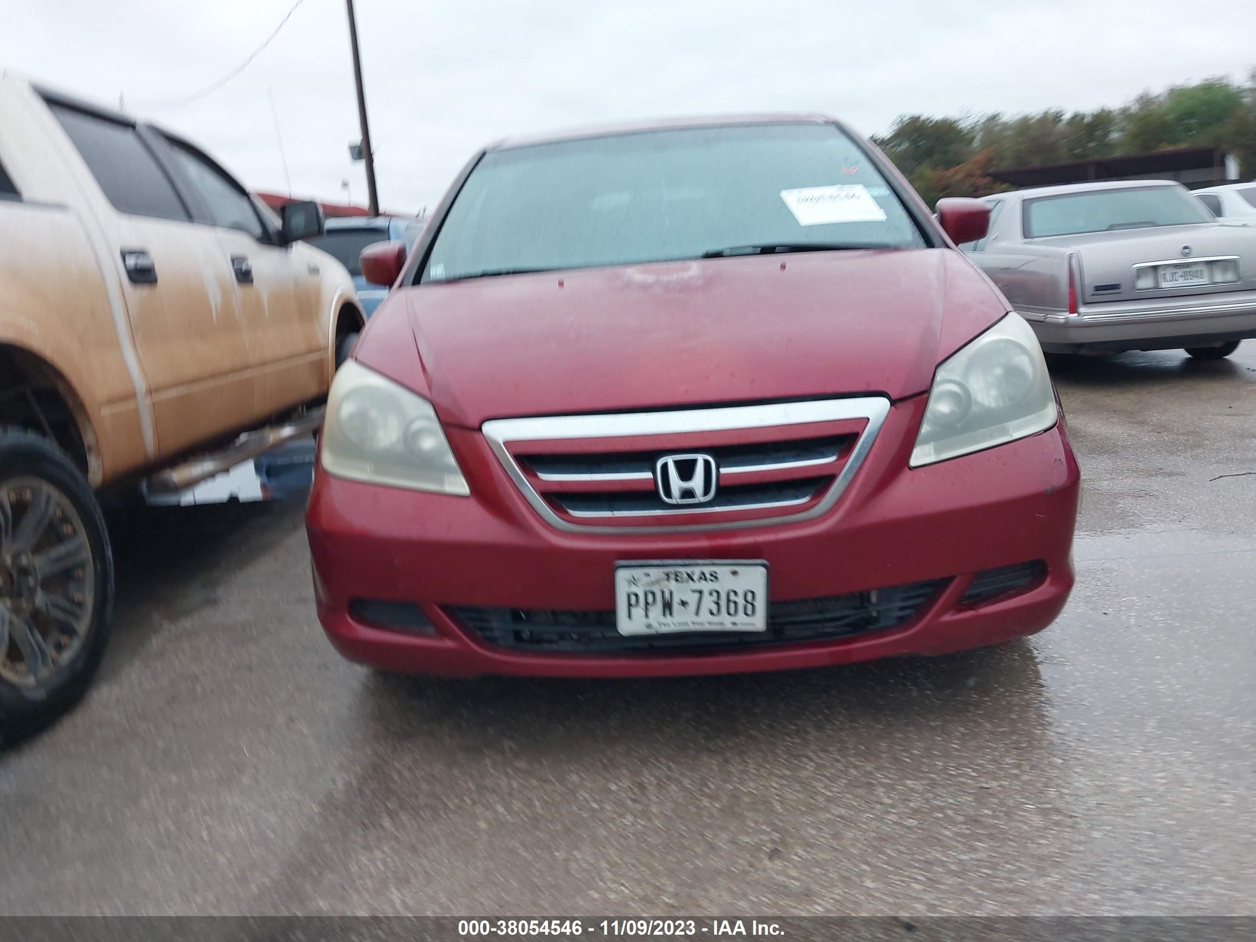 HONDA ODYSSEY 2006 5fnrl38406b069207