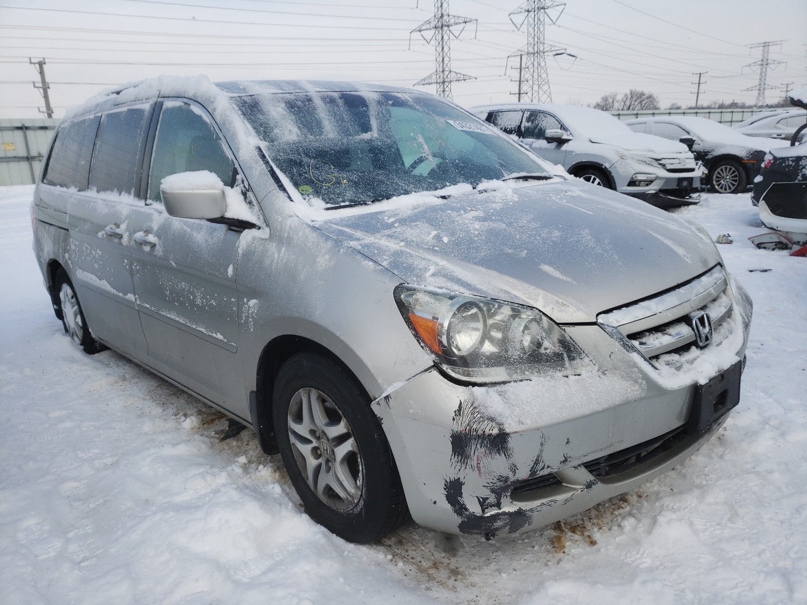 HONDA ODYSSEY EX 2006 5fnrl38406b459658