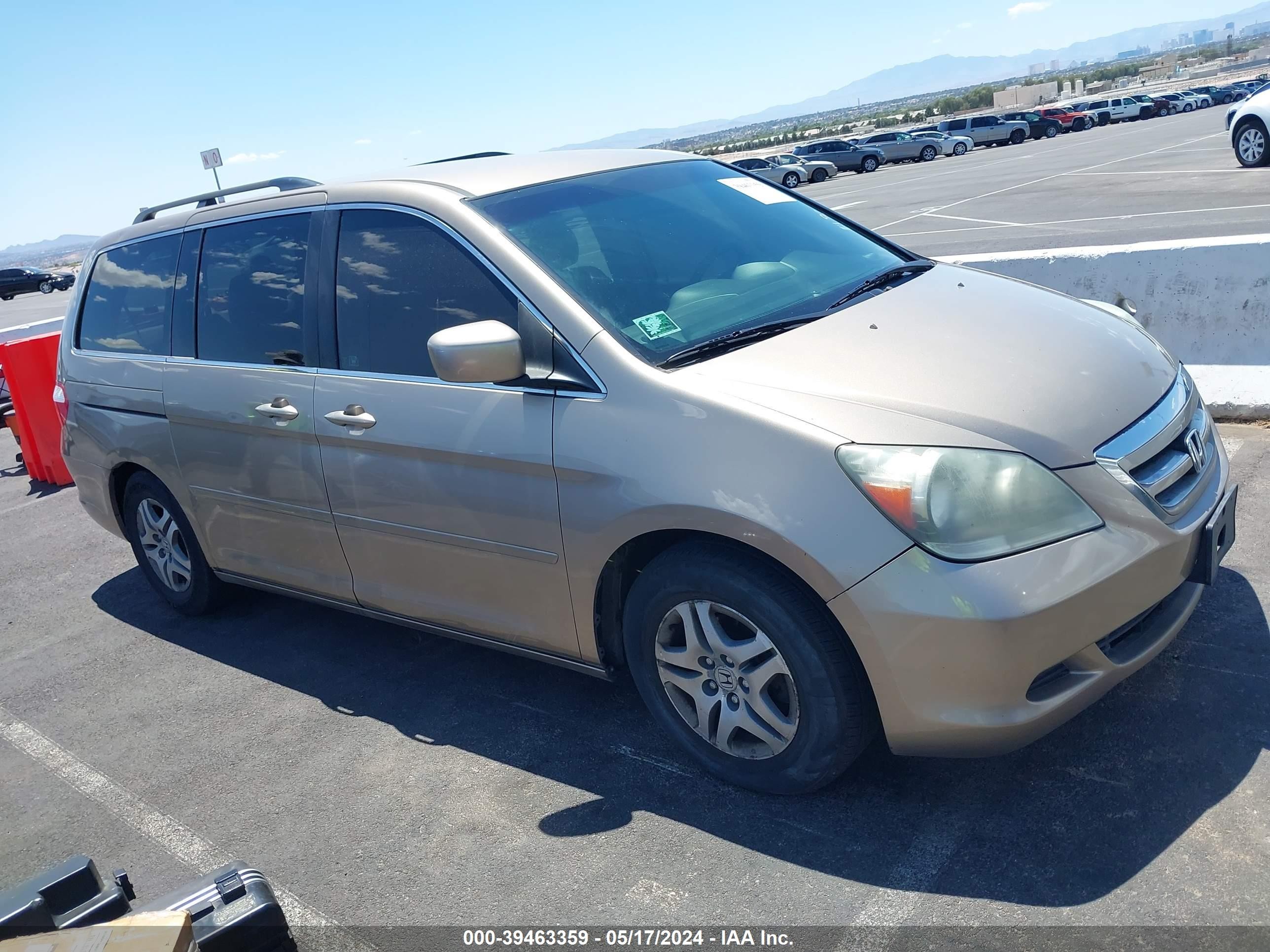 HONDA ODYSSEY 2006 5fnrl38406b462351