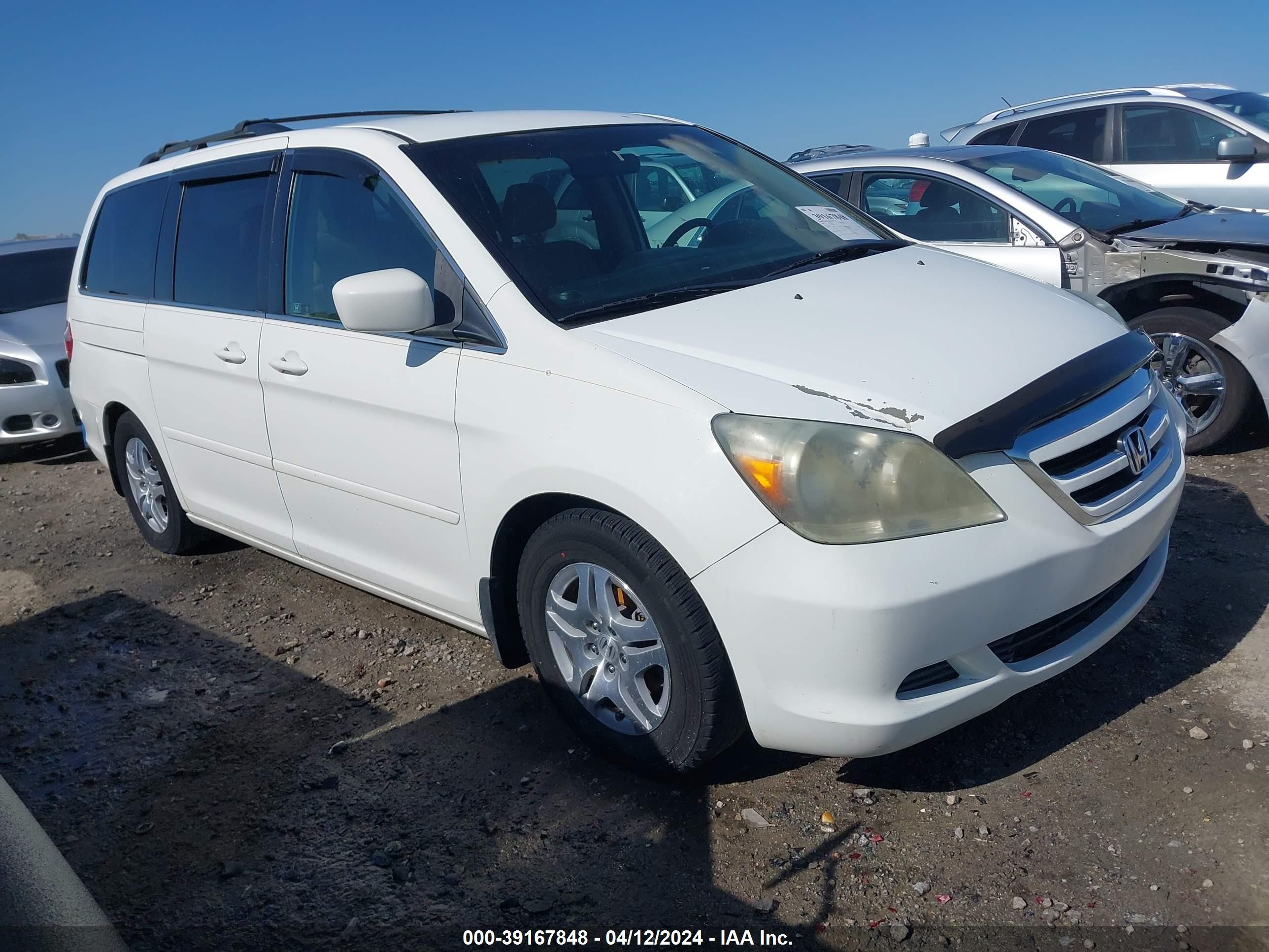 HONDA ODYSSEY 2007 5fnrl38407b079396