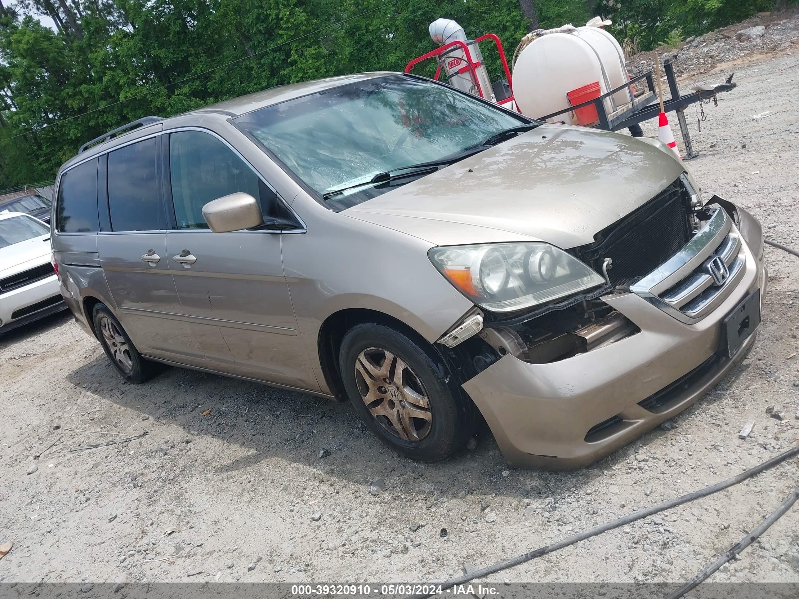 HONDA ODYSSEY 2007 5fnrl38407b092620