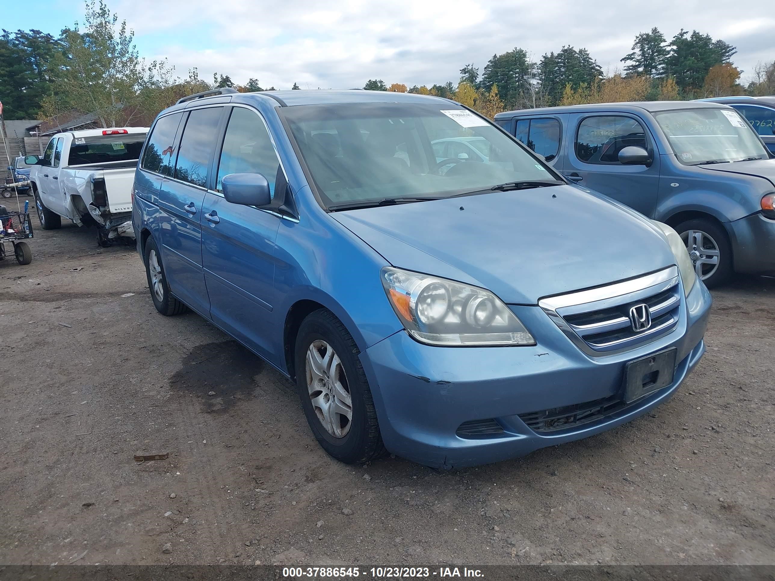 HONDA ODYSSEY EX 2007 5fnrl38407b121906