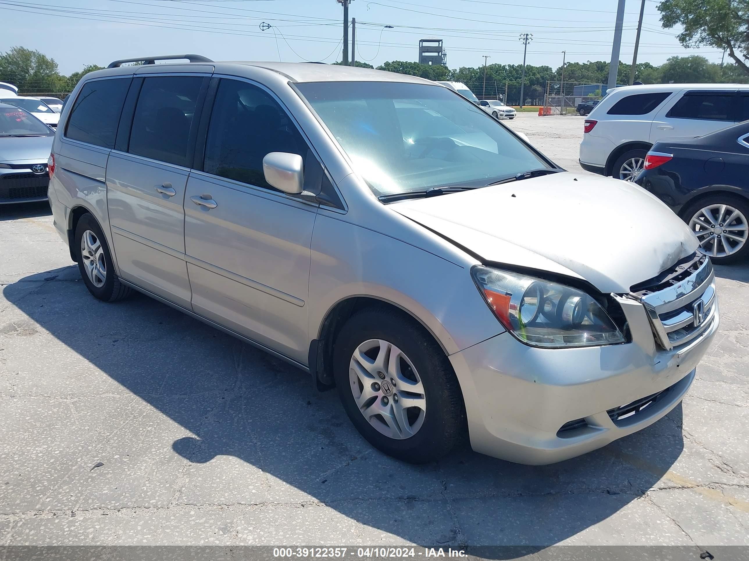 HONDA ODYSSEY 2007 5fnrl38407b454008