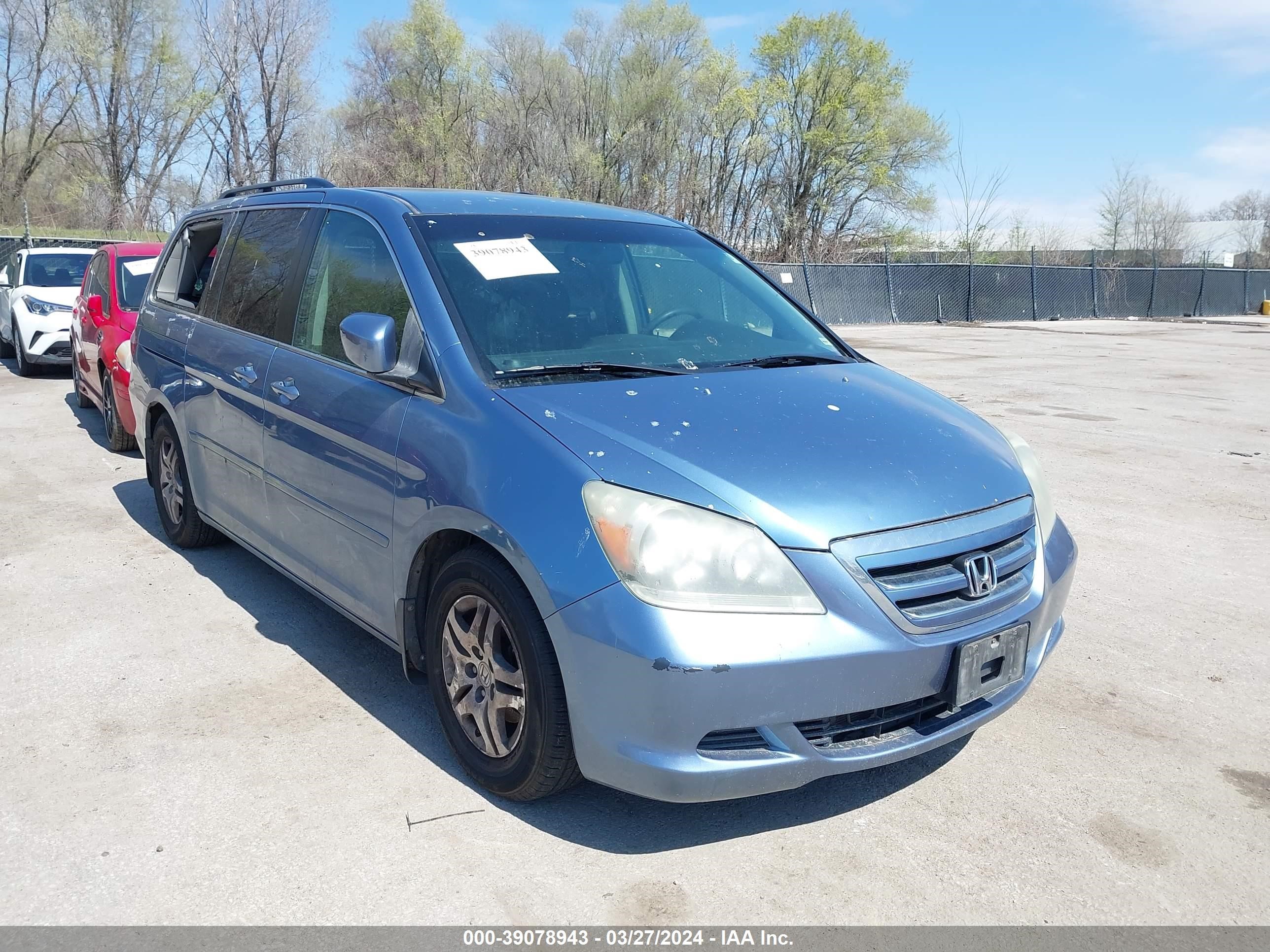 HONDA ODYSSEY 2006 5fnrl38416b107544