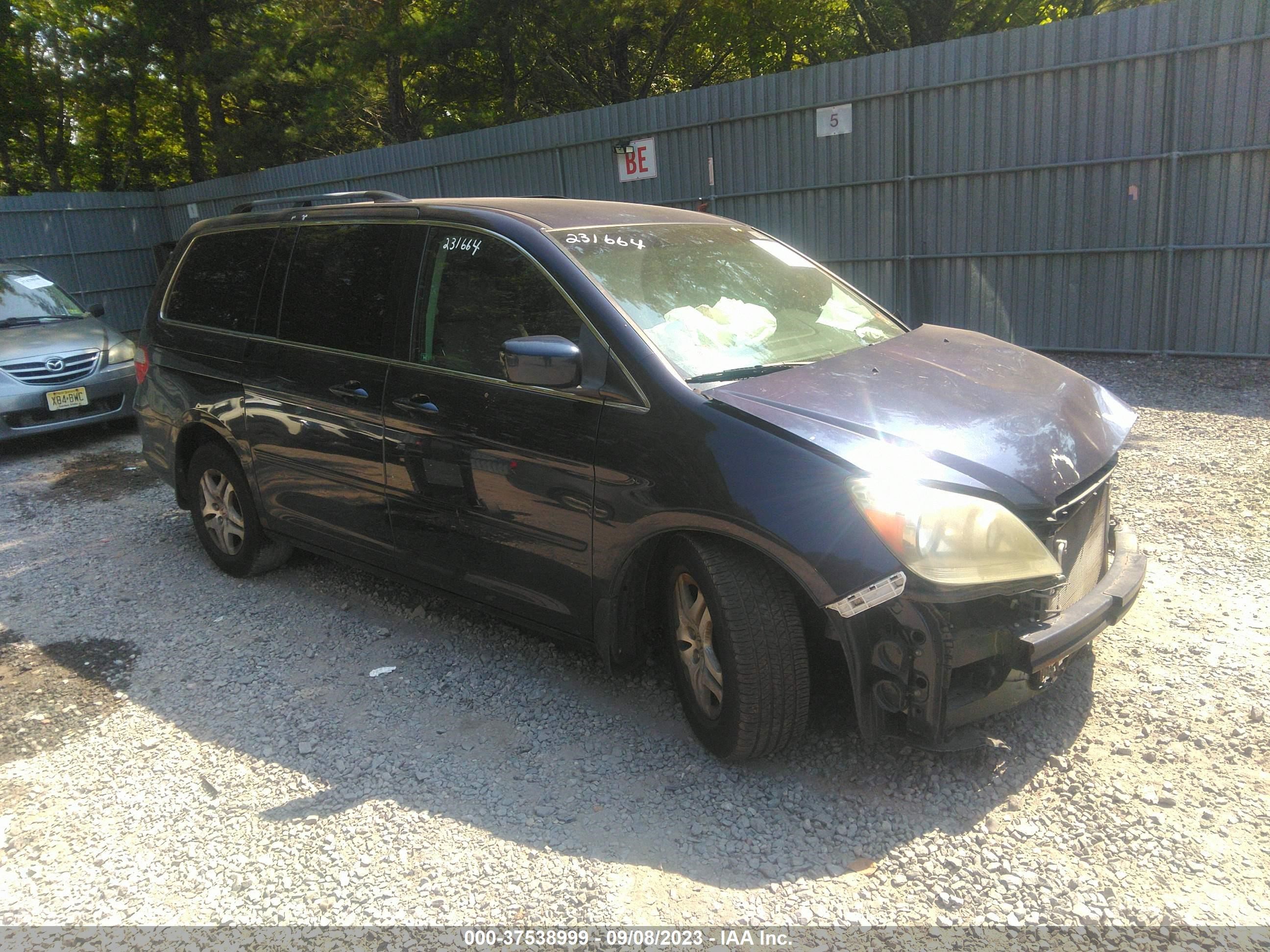 HONDA ODYSSEY 2007 5fnrl38417b000947