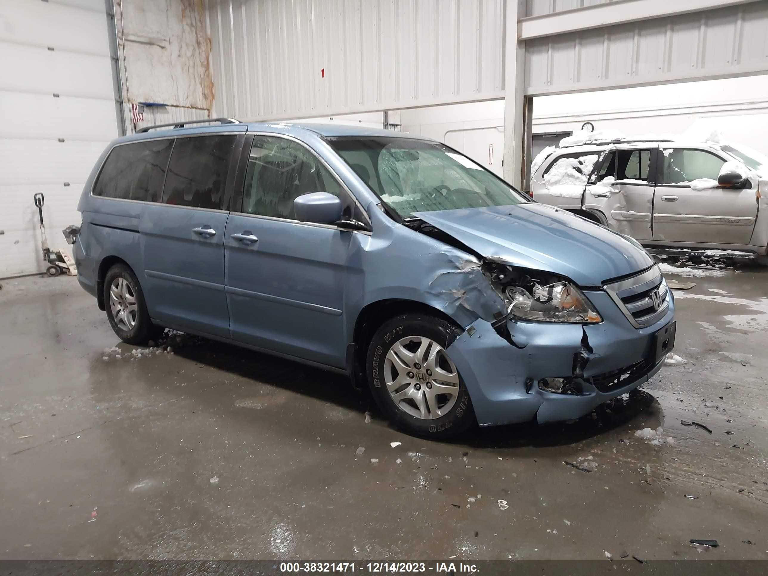 HONDA ODYSSEY 2007 5fnrl38417b096997