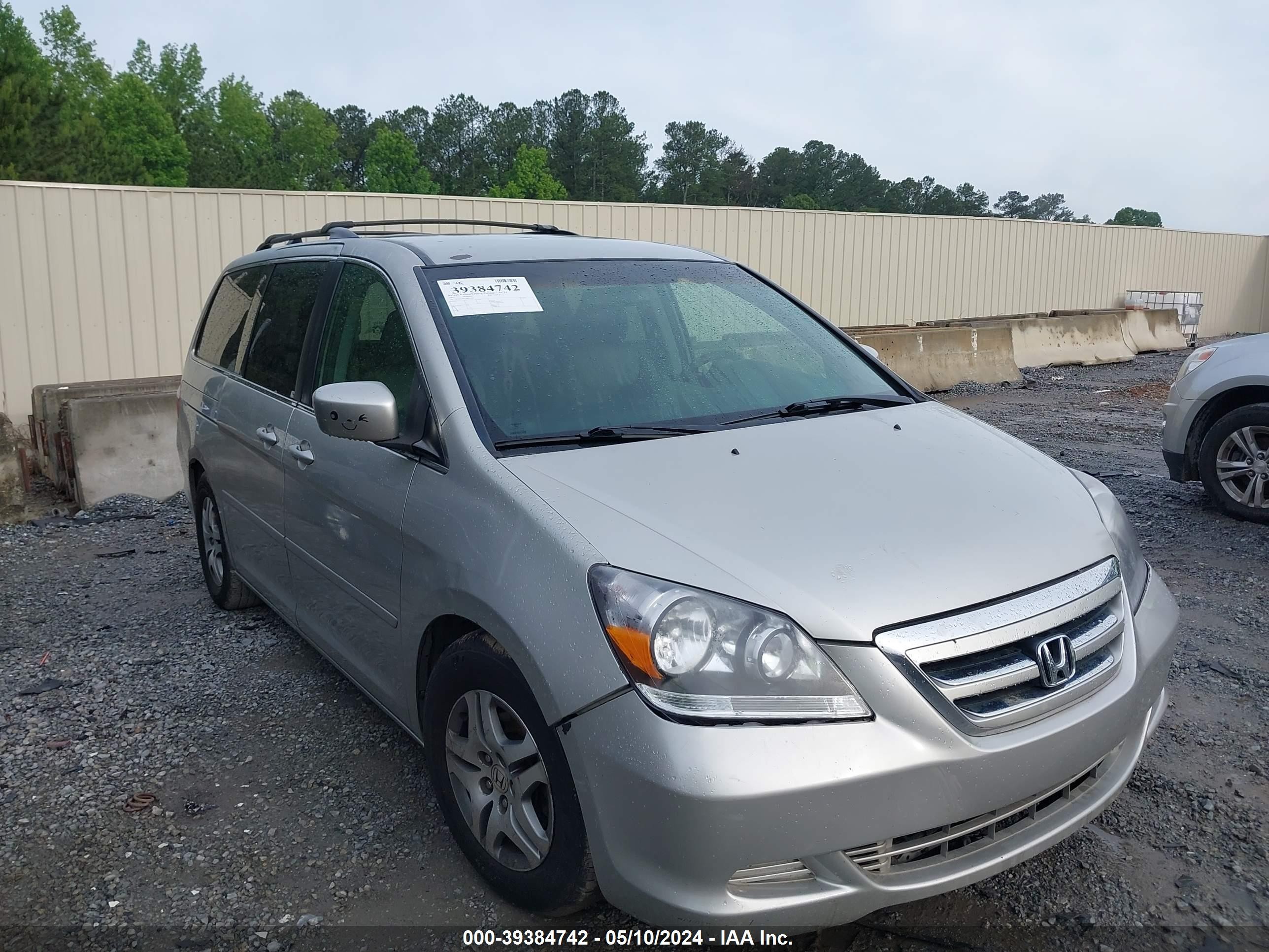 HONDA ODYSSEY 2007 5fnrl38417b405688