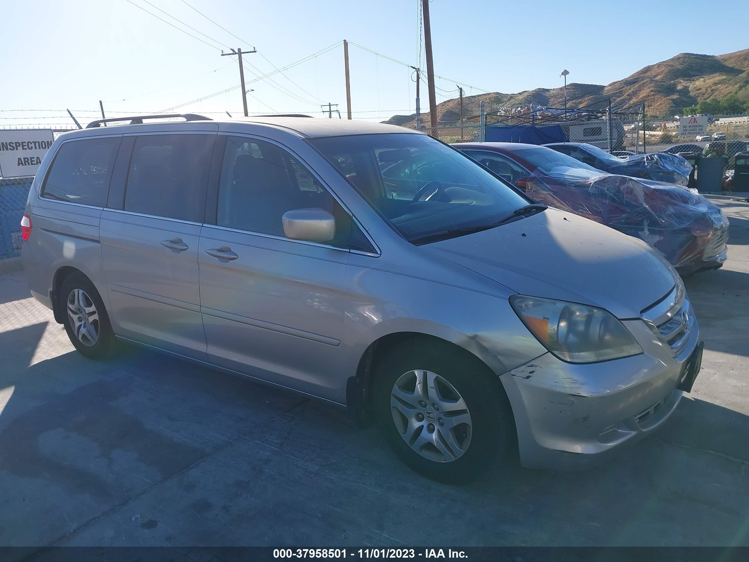 HONDA ODYSSEY 2007 5fnrl38417b425813