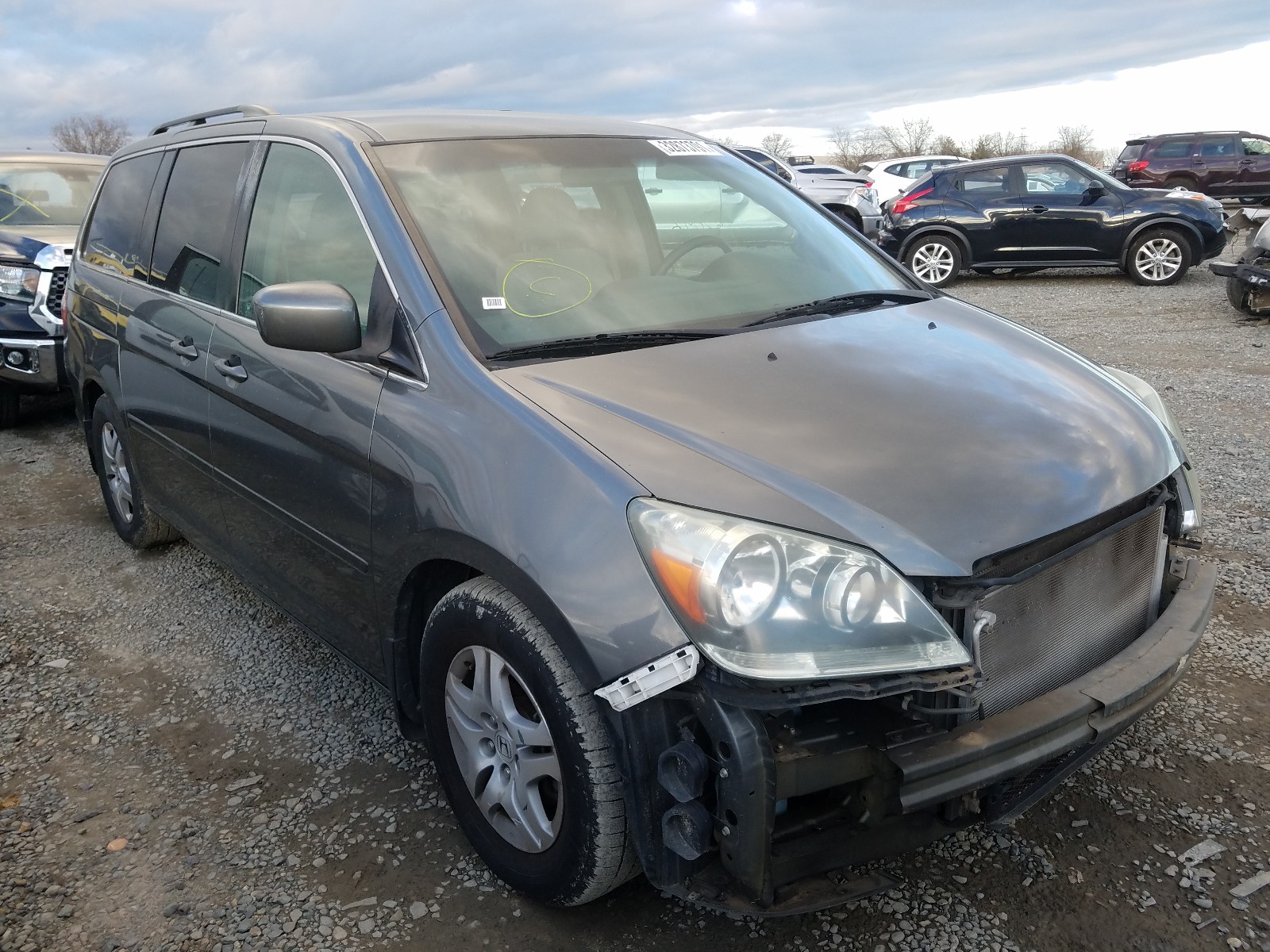 HONDA ODYSSEY EX 2007 5fnrl38417b430493