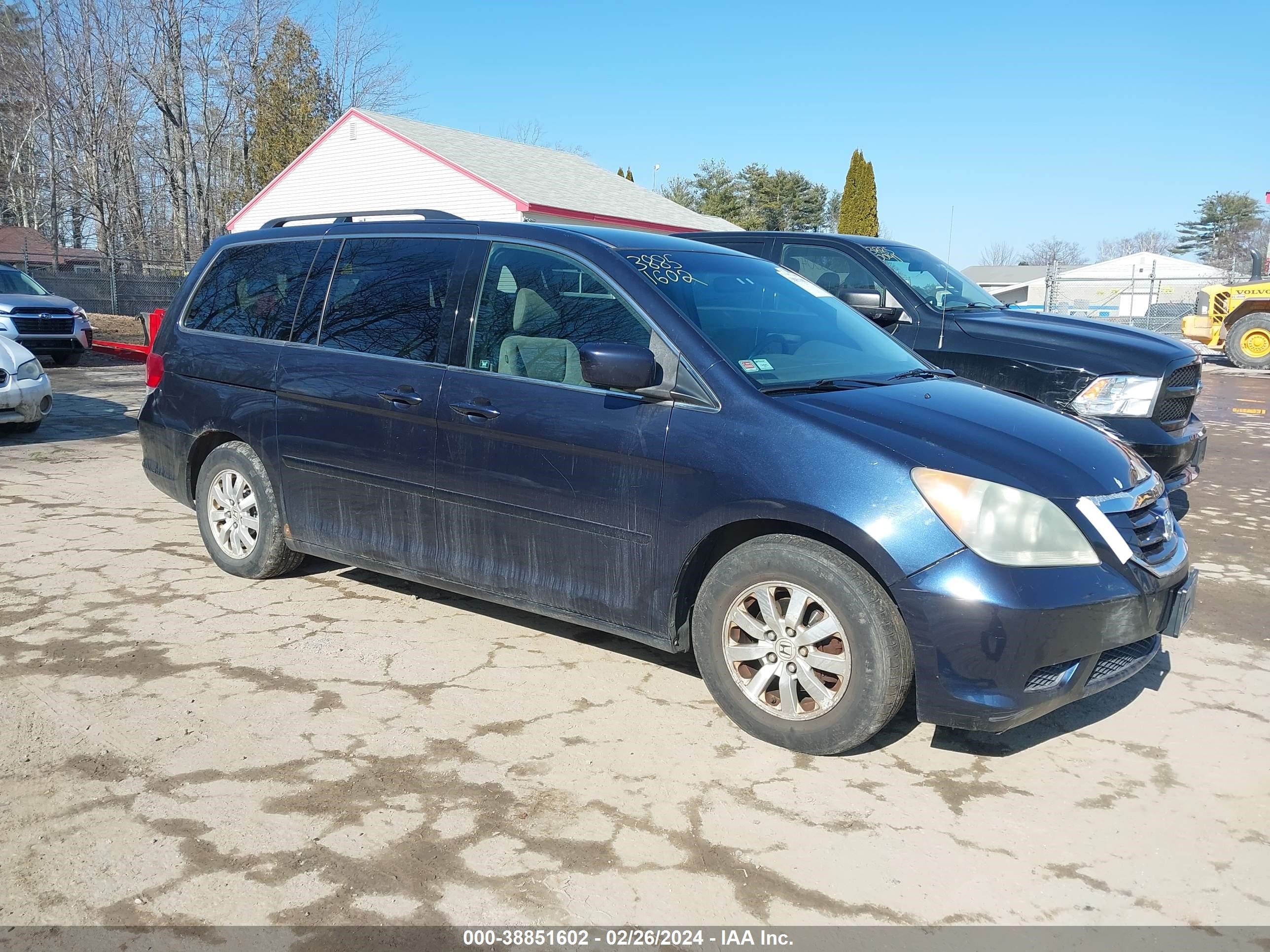 HONDA ODYSSEY 2008 5fnrl38418b065377