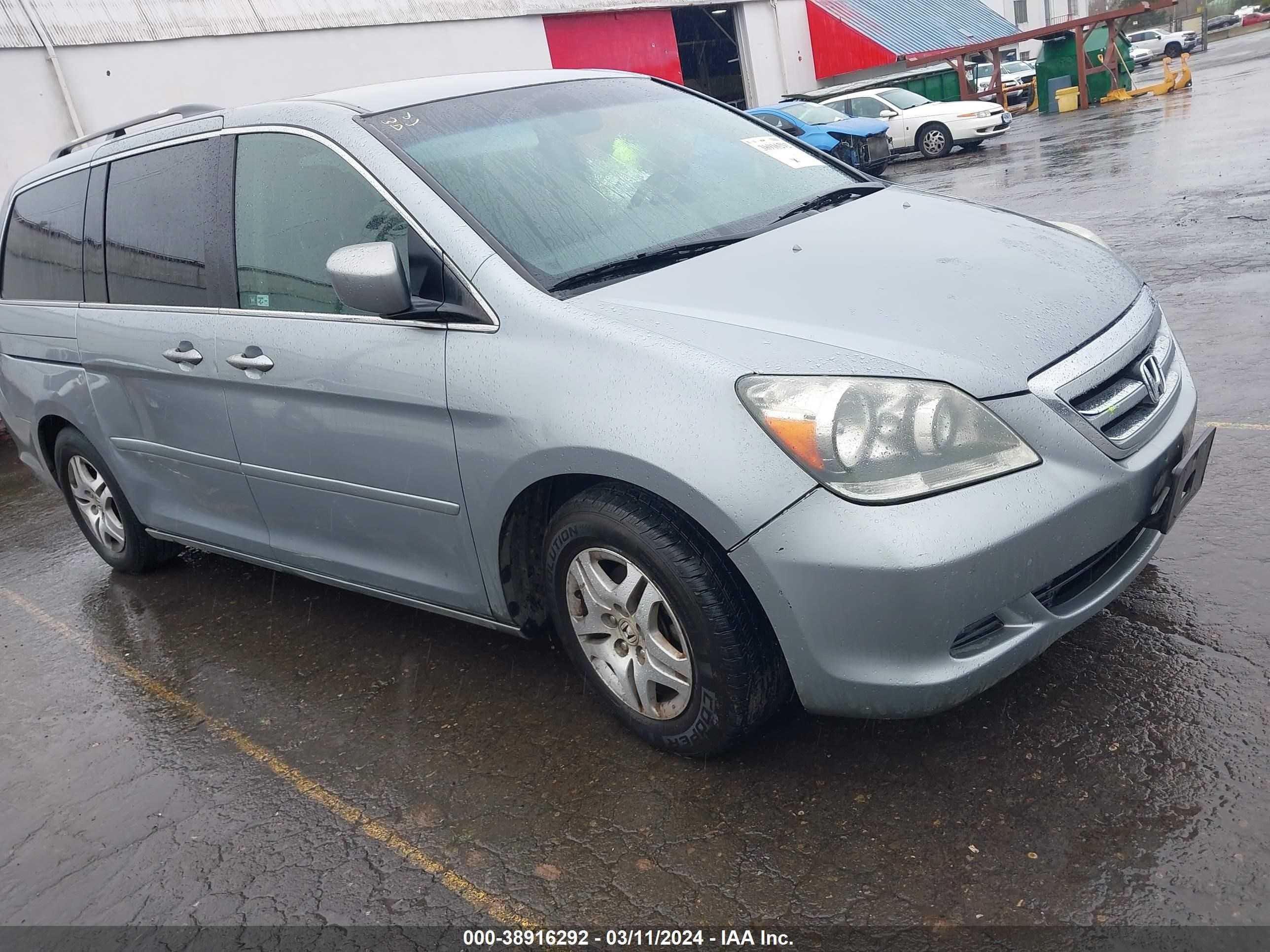 HONDA ODYSSEY 2006 5fnrl38436b051980