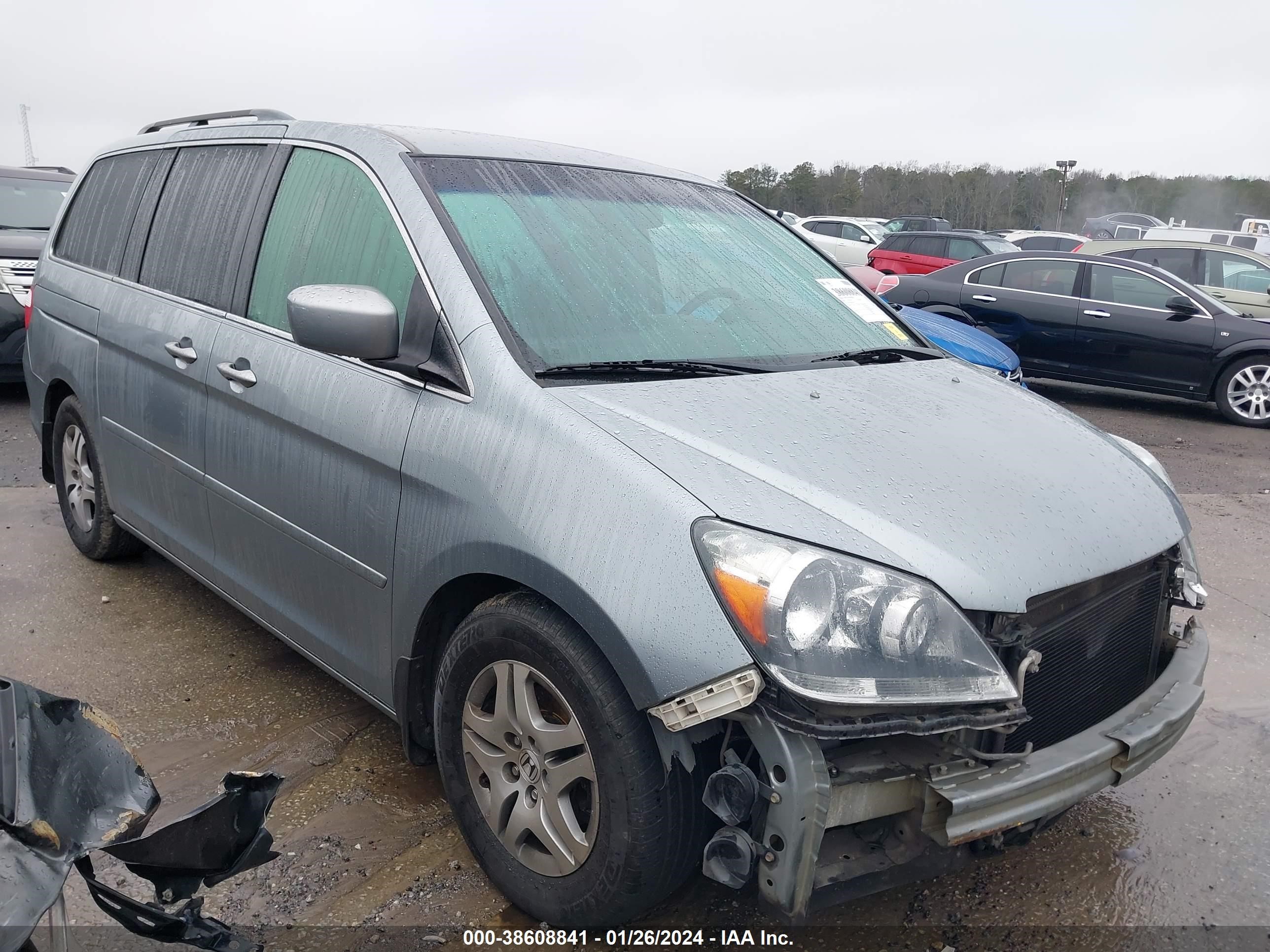 HONDA ODYSSEY 2006 5fnrl38436b115385