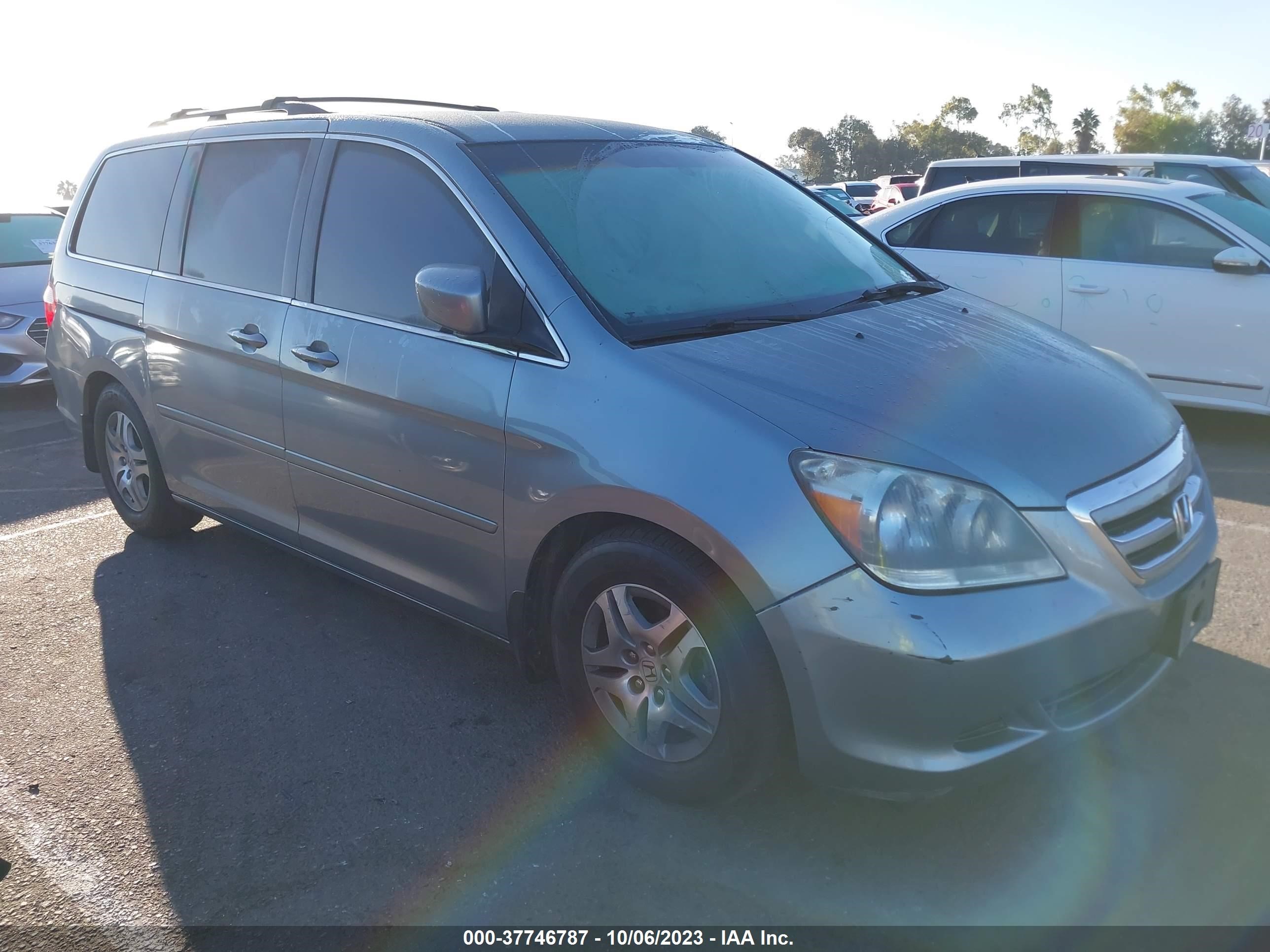 HONDA ODYSSEY 2007 5fnrl38437b026529