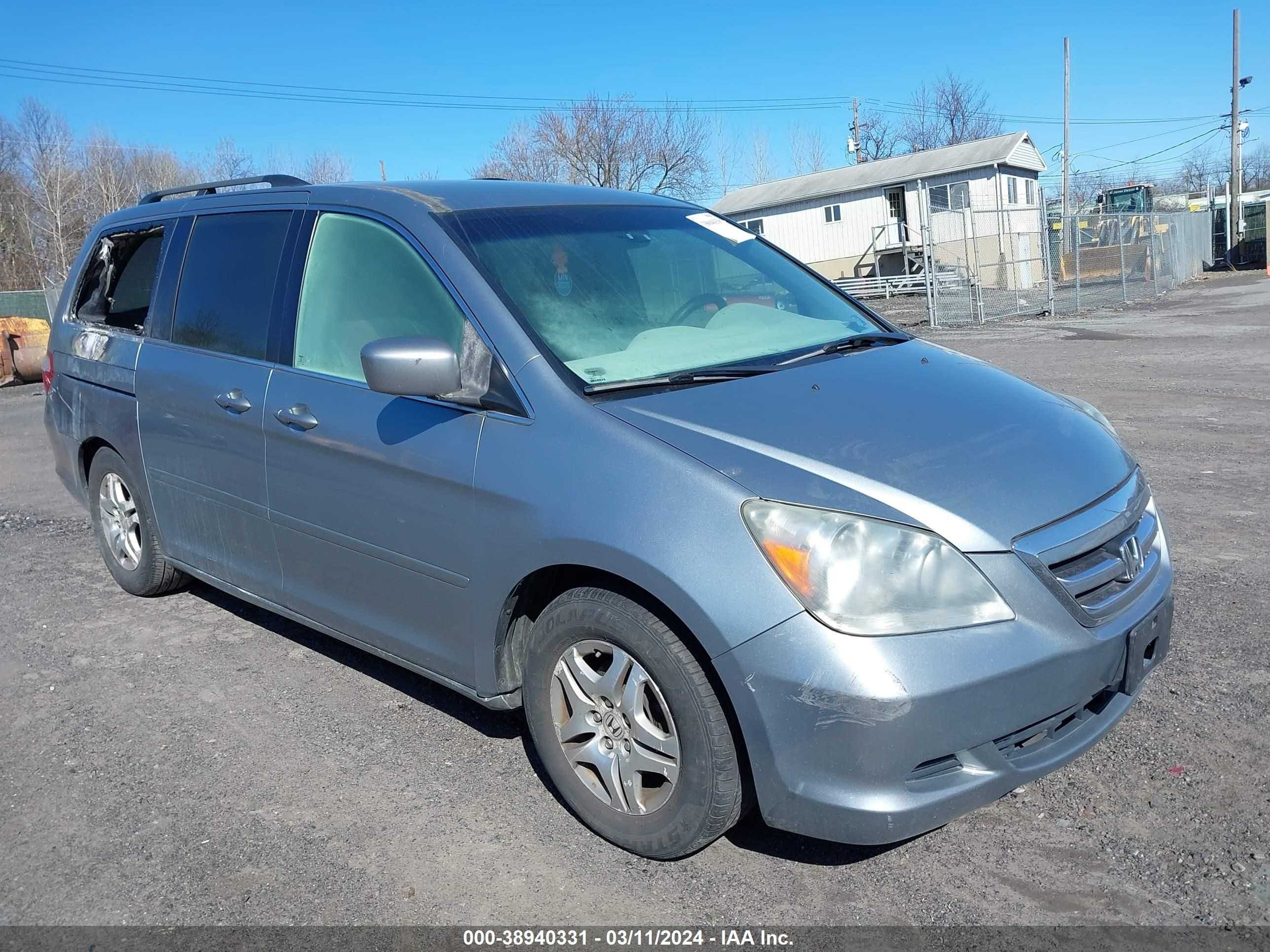 HONDA ODYSSEY 2007 5fnrl38437b102122