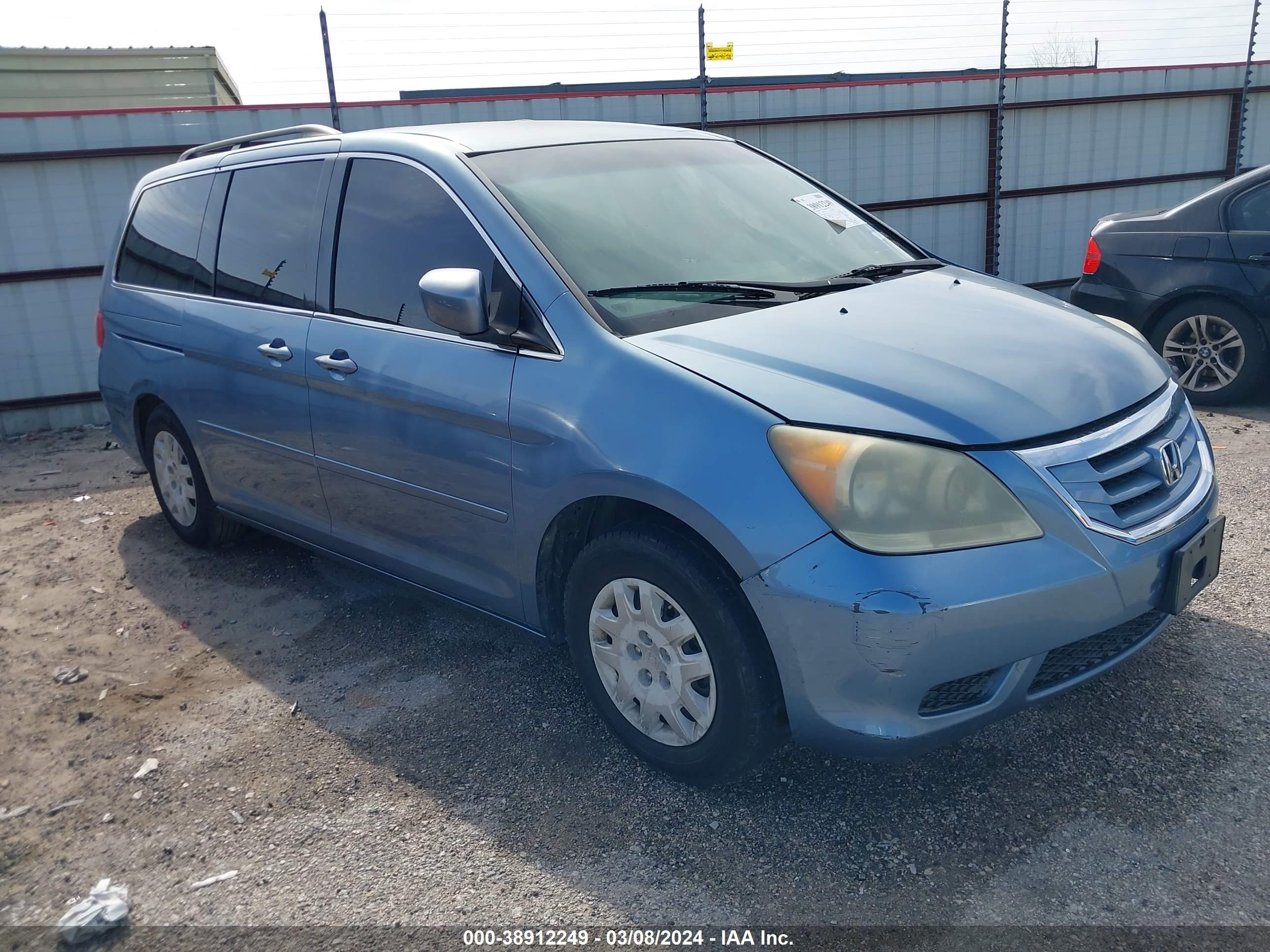 HONDA ODYSSEY 2009 5fnrl38439b058481