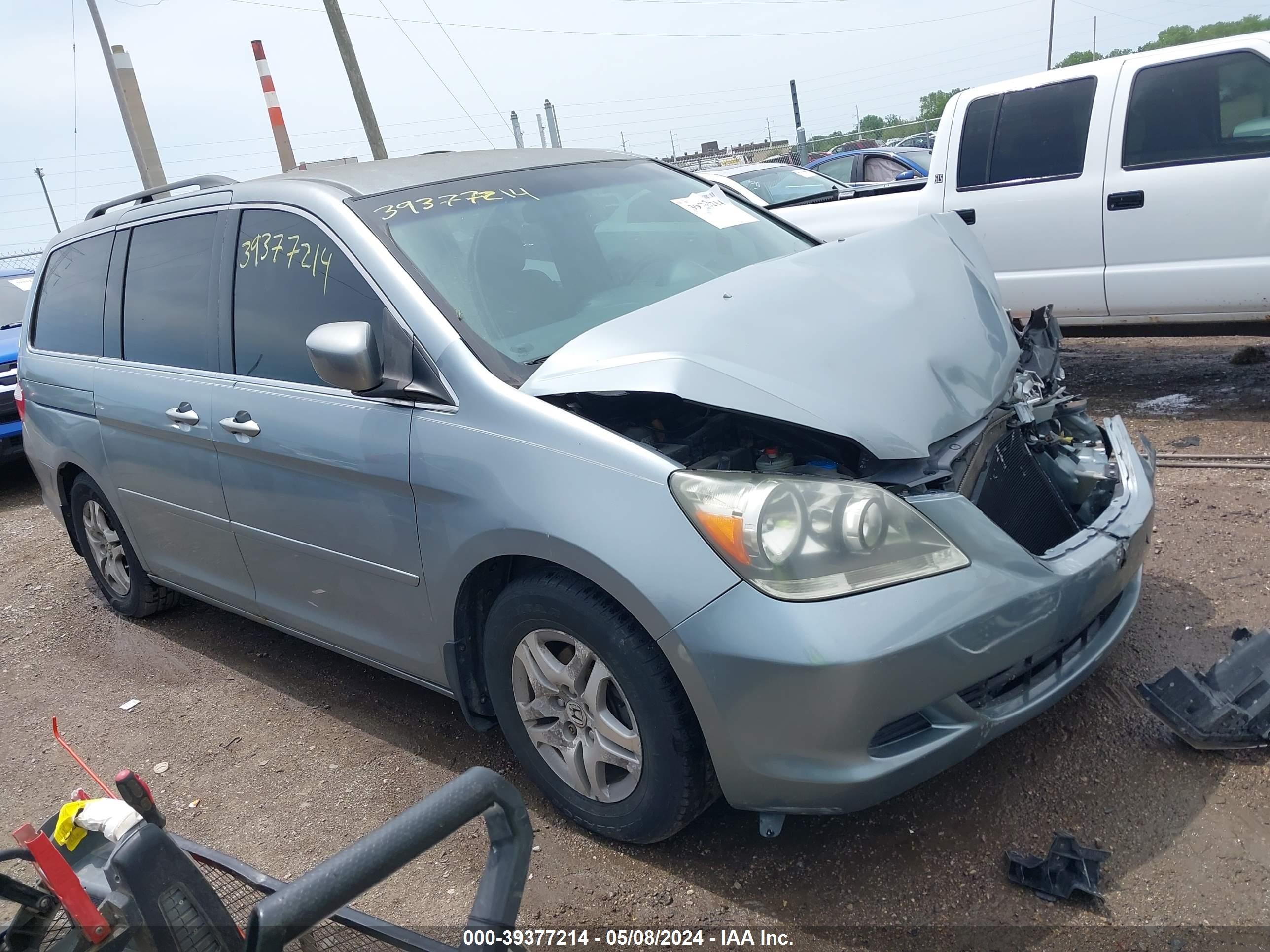 HONDA ODYSSEY 2006 5fnrl38446b075589