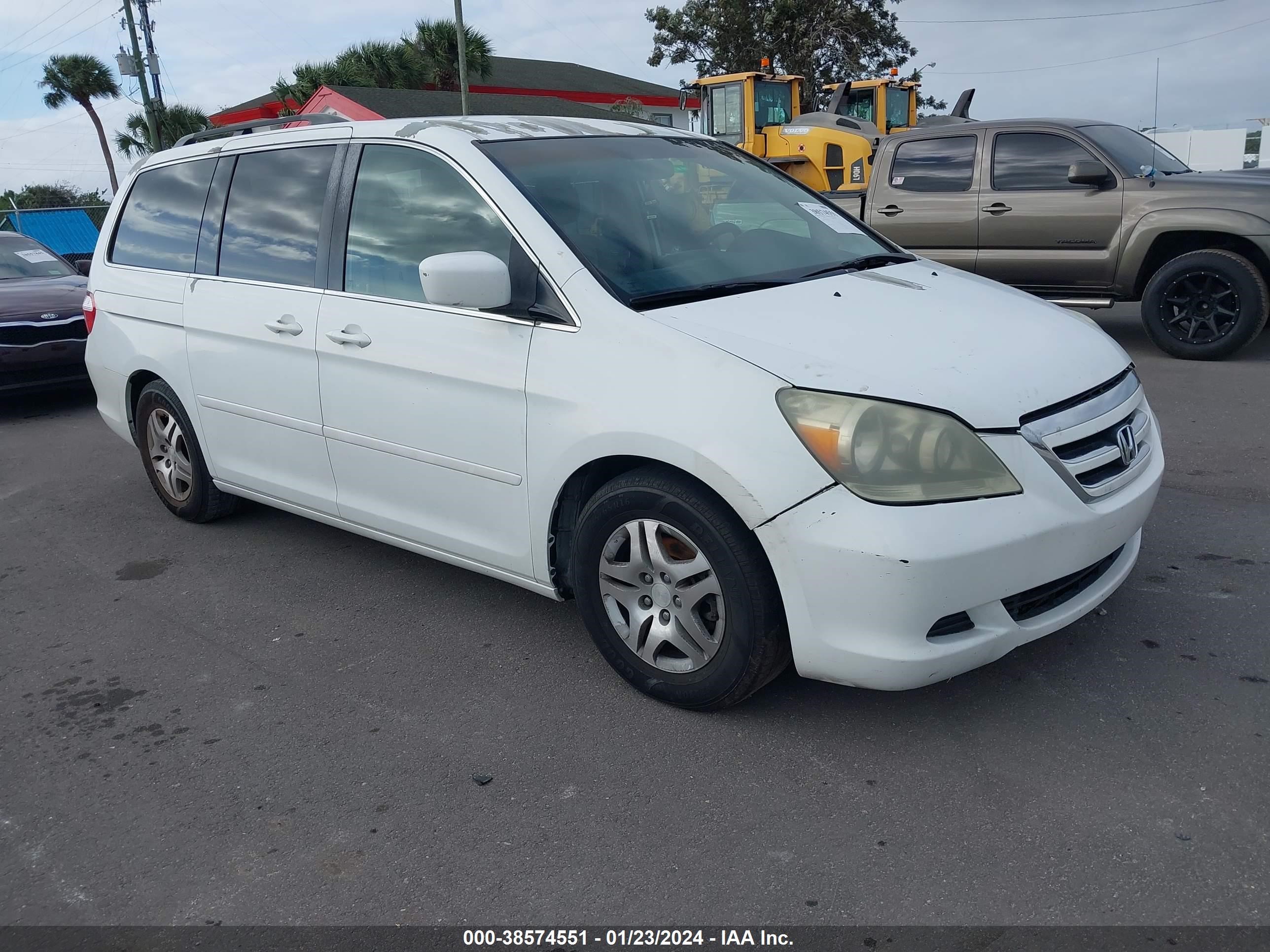 HONDA ODYSSEY 2007 5fnrl38447b128678