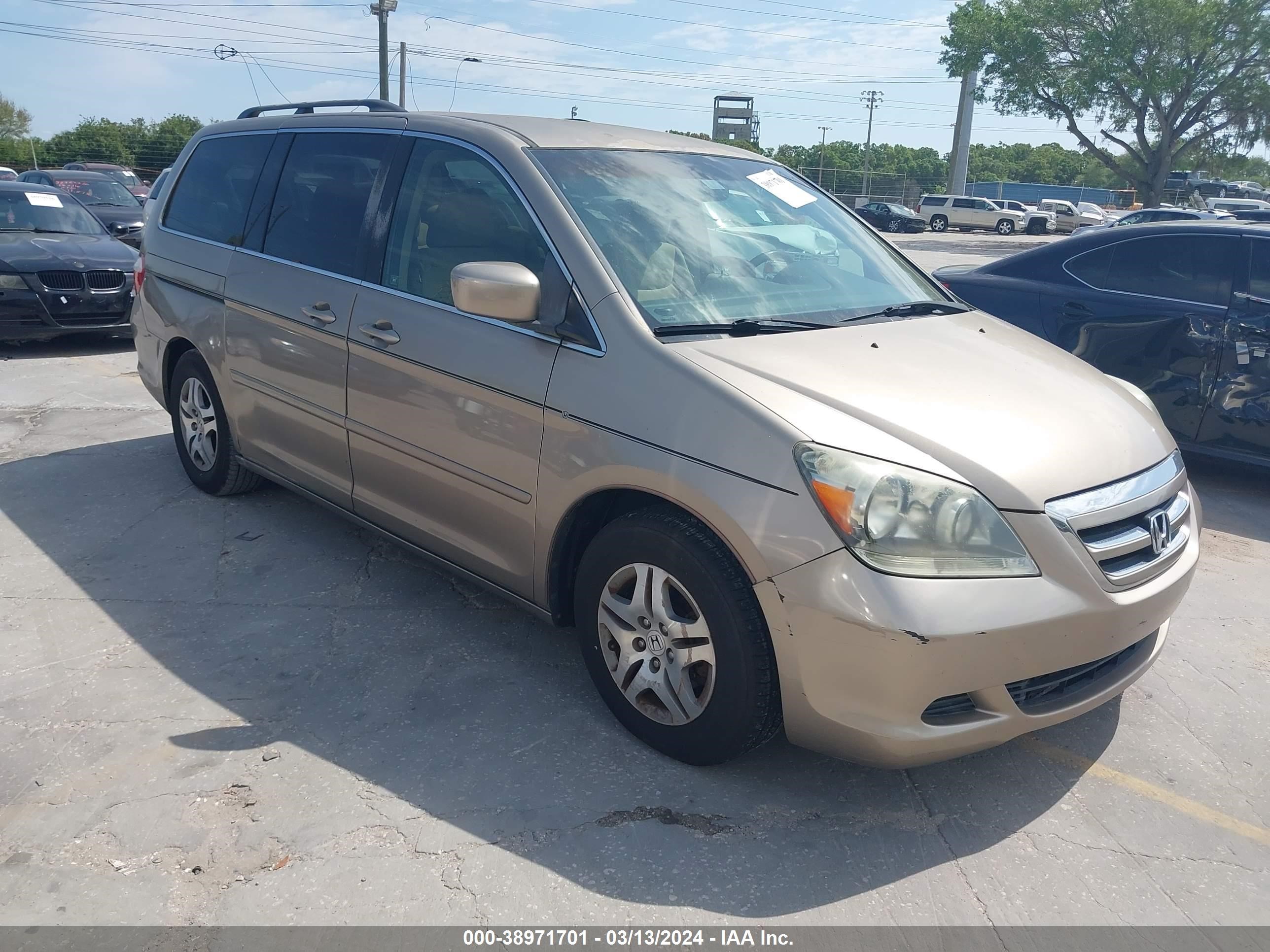 HONDA ODYSSEY 2007 5fnrl38447b406771