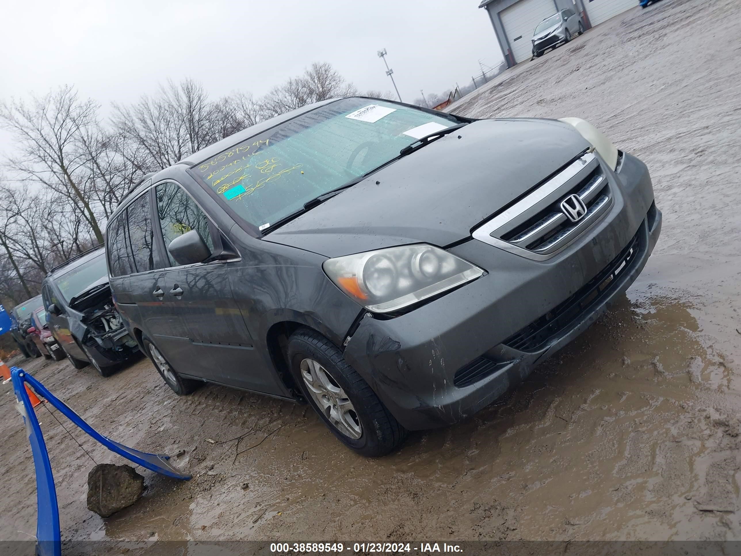 HONDA ODYSSEY 2007 5fnrl38447b455050