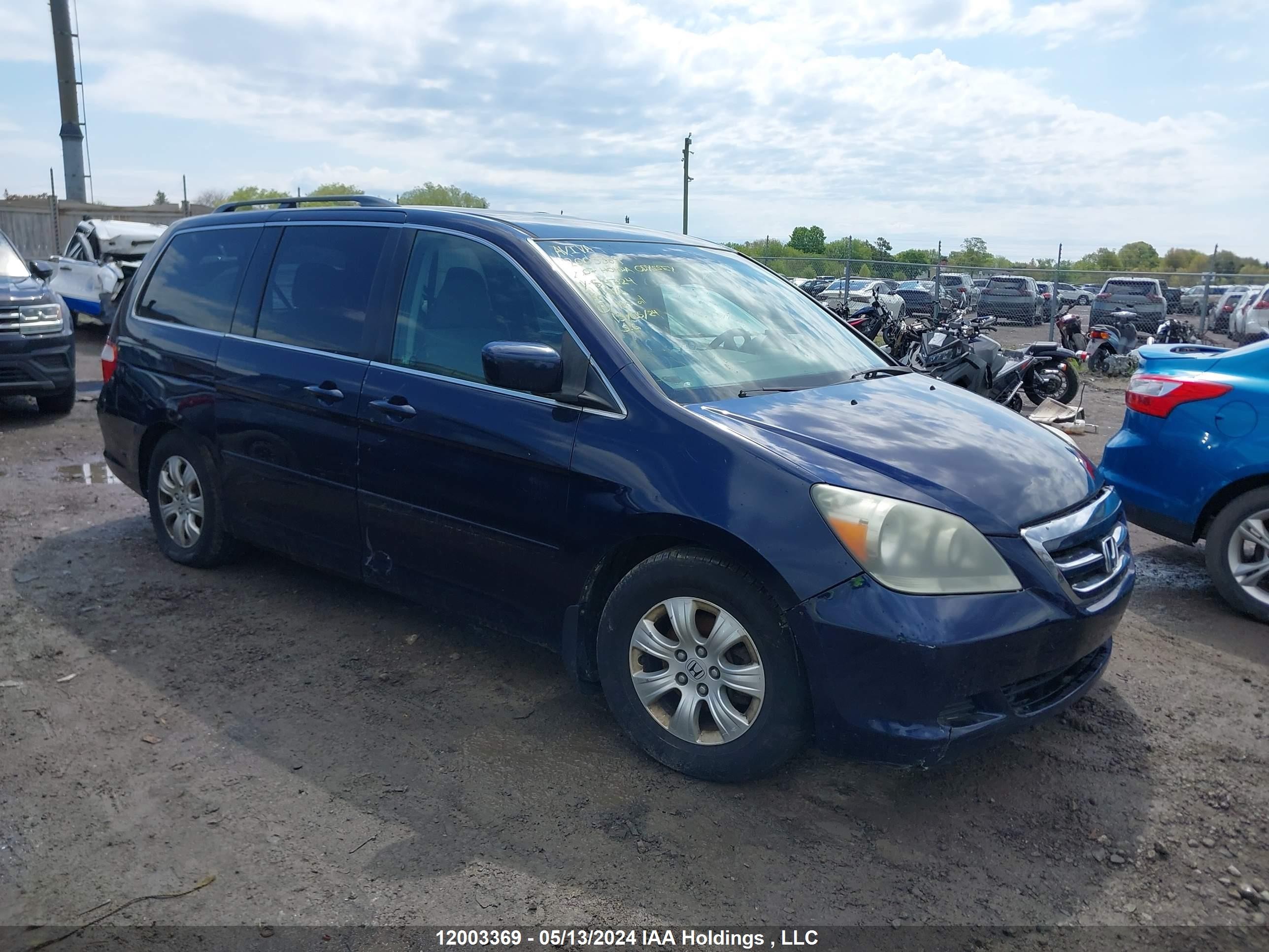 HONDA ODYSSEY 2007 5fnrl38447b514324