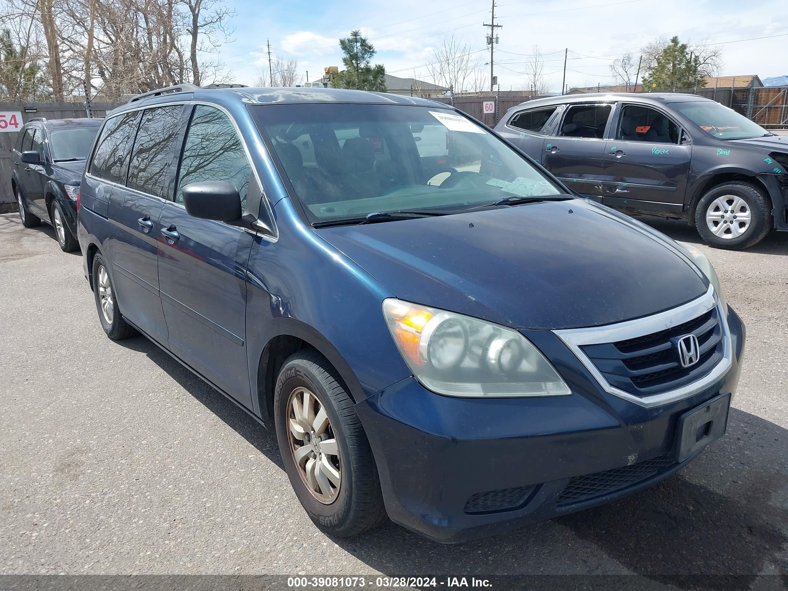 HONDA ODYSSEY 2009 5fnrl38449b026526