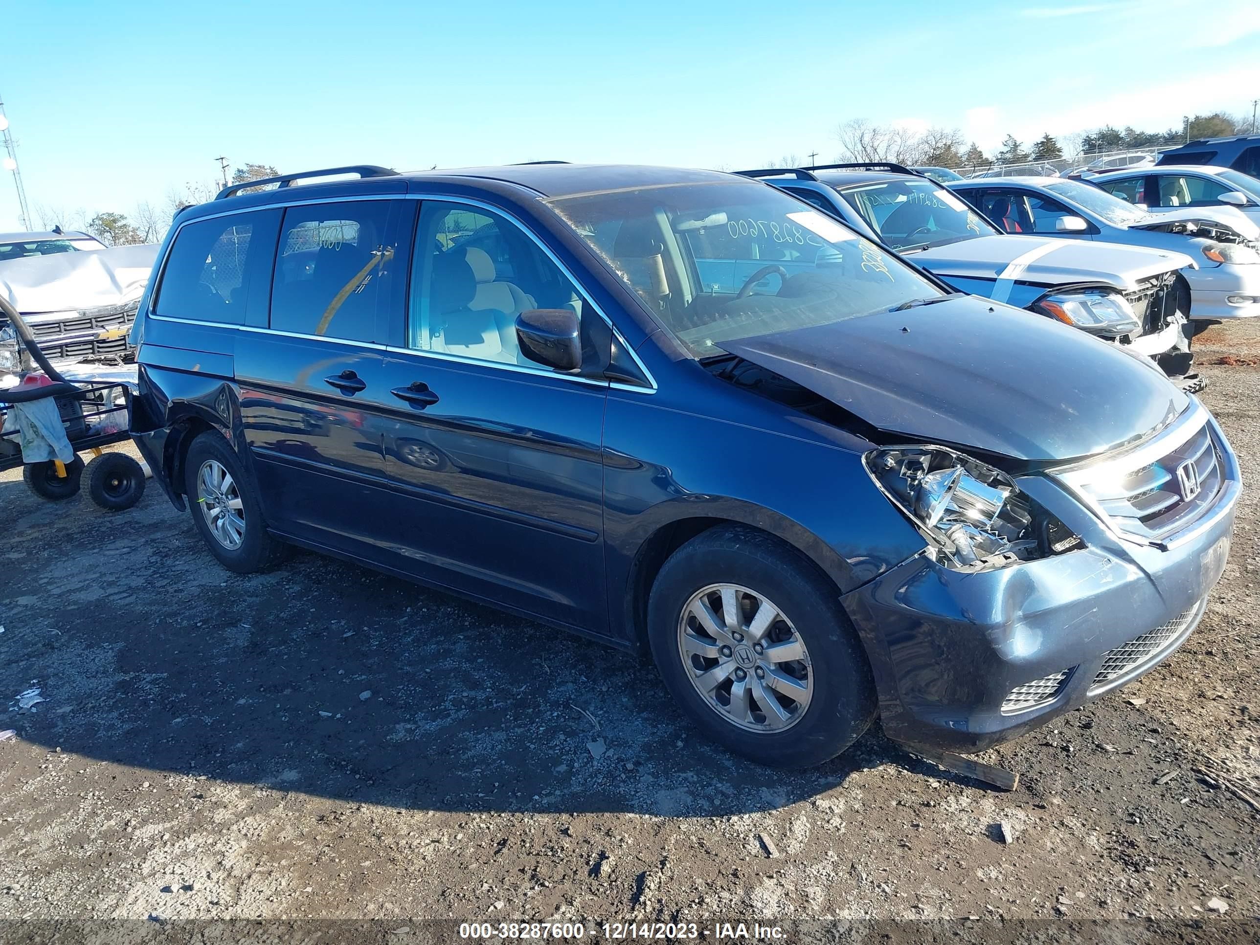 HONDA ODYSSEY 2009 5fnrl38449b410189