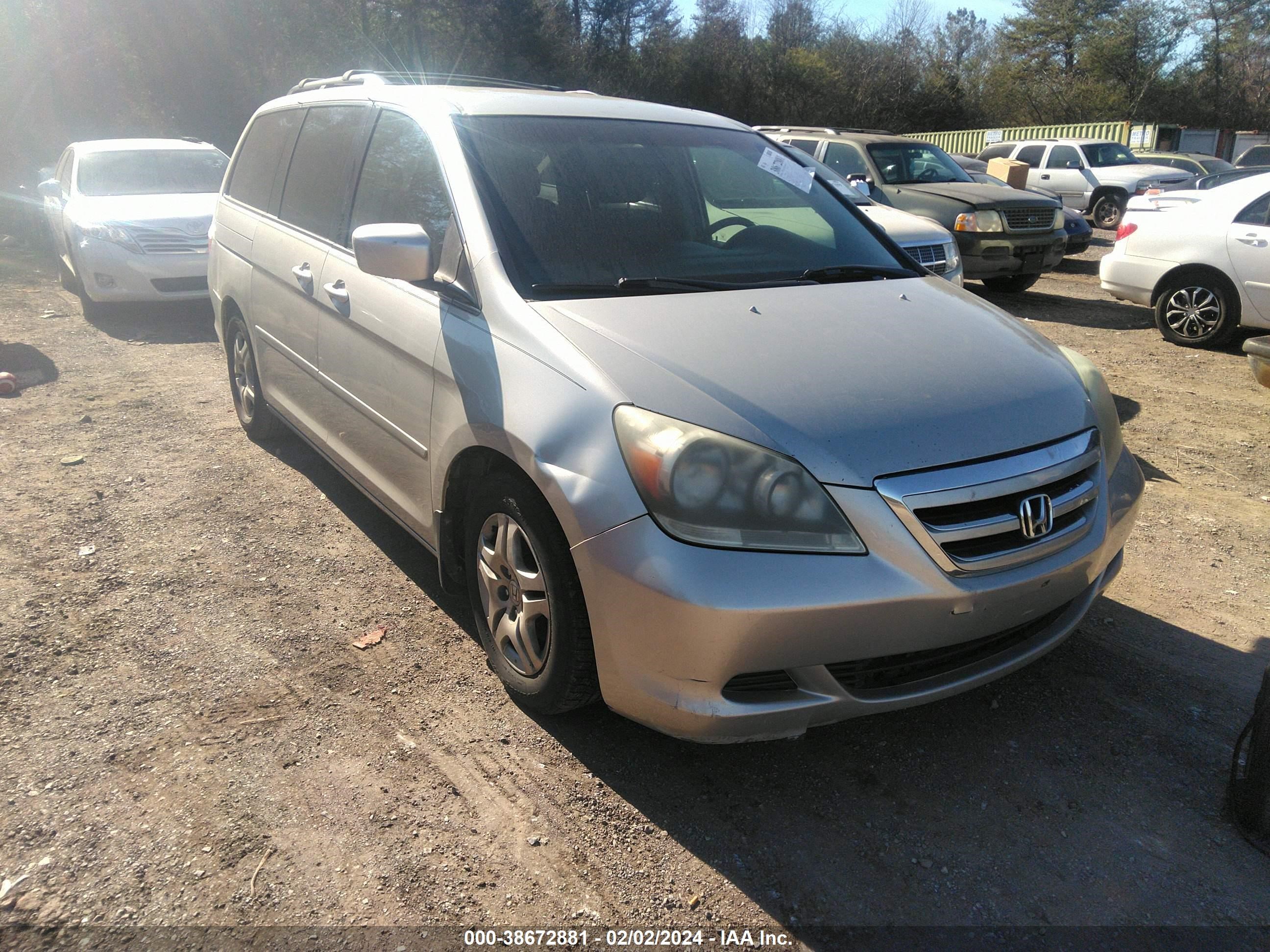 HONDA ODYSSEY 2005 5fnrl38455b006988