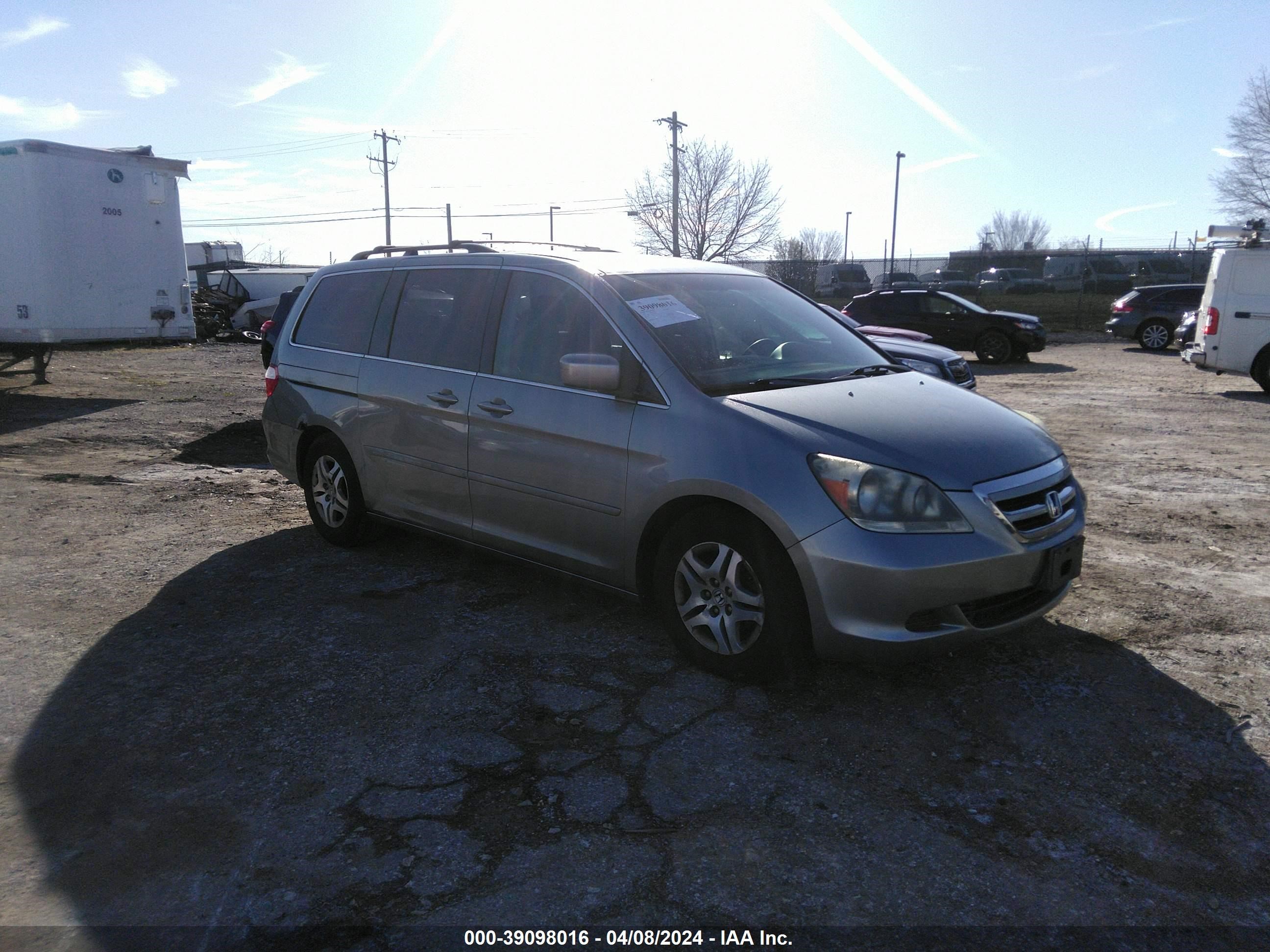 HONDA ODYSSEY 2005 5fnrl38455b101292